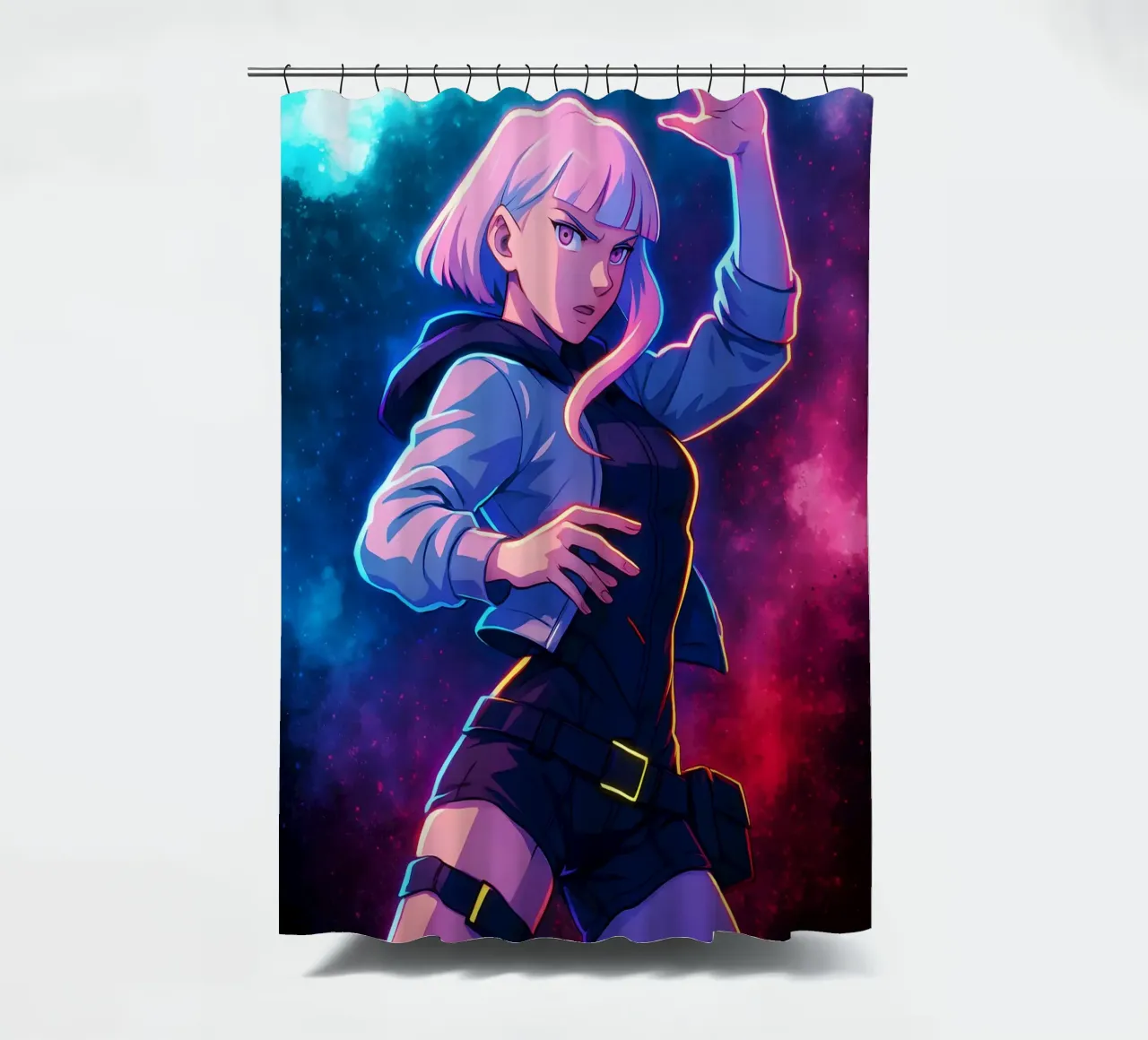 Soul Of Cyberpunk Edgerunners LUCY tenda da doccia da DGSoulheroes