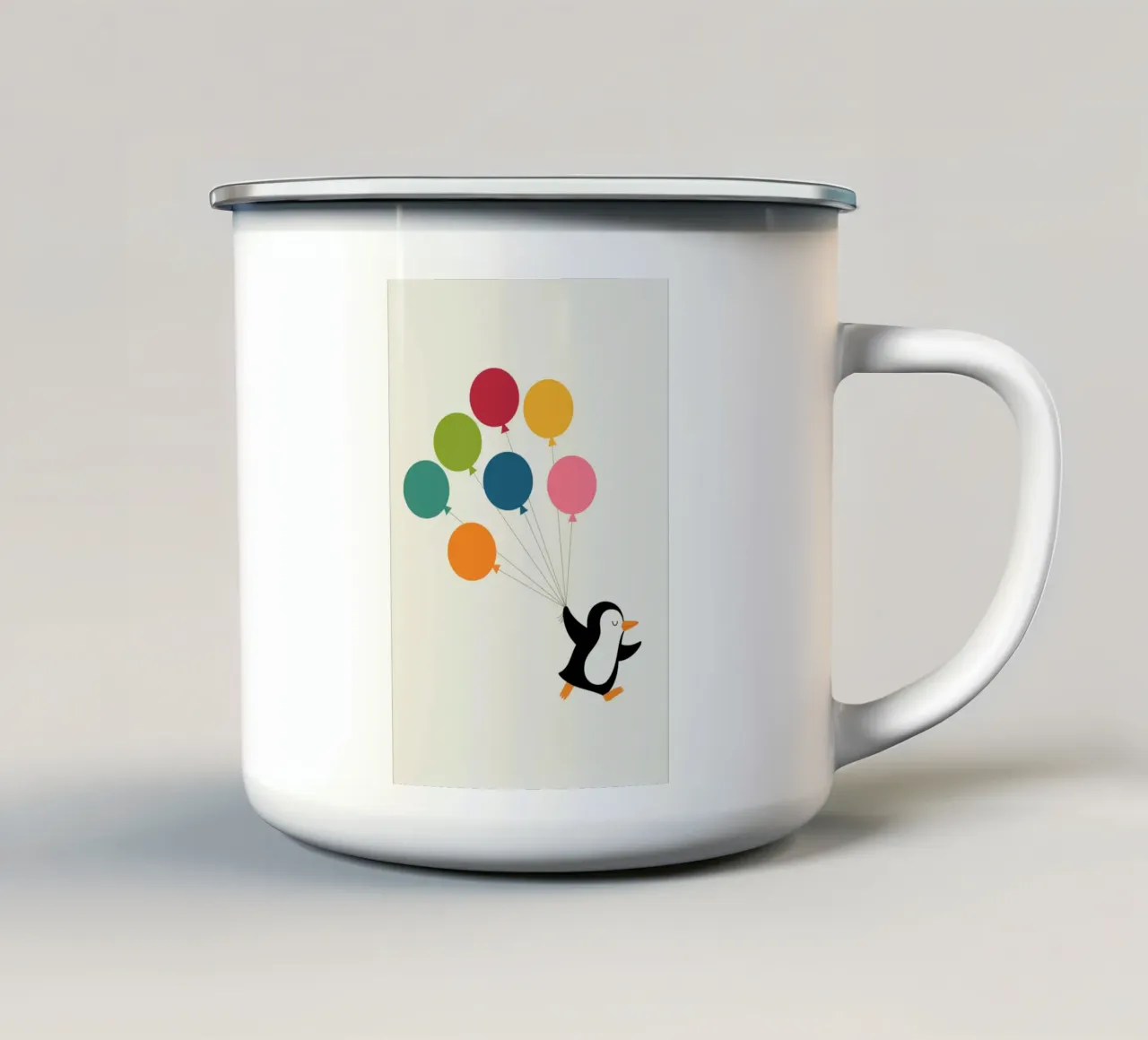 Seguire i propri sogni tazza in smalto da Andy Westface