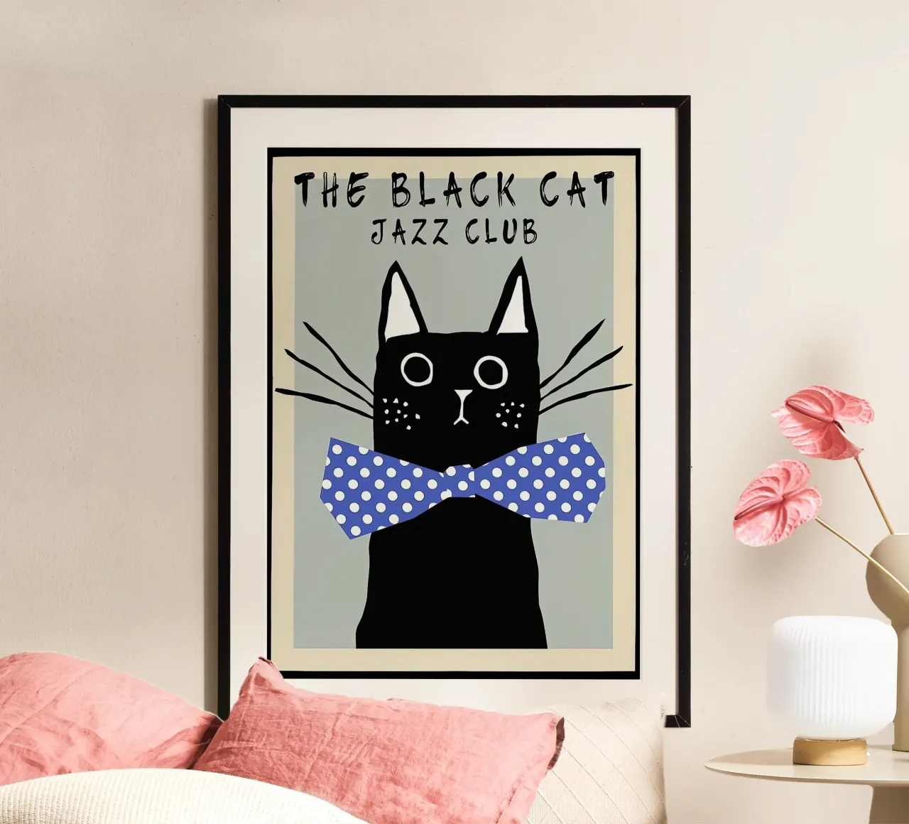 Il gatto nero poster da Arjun