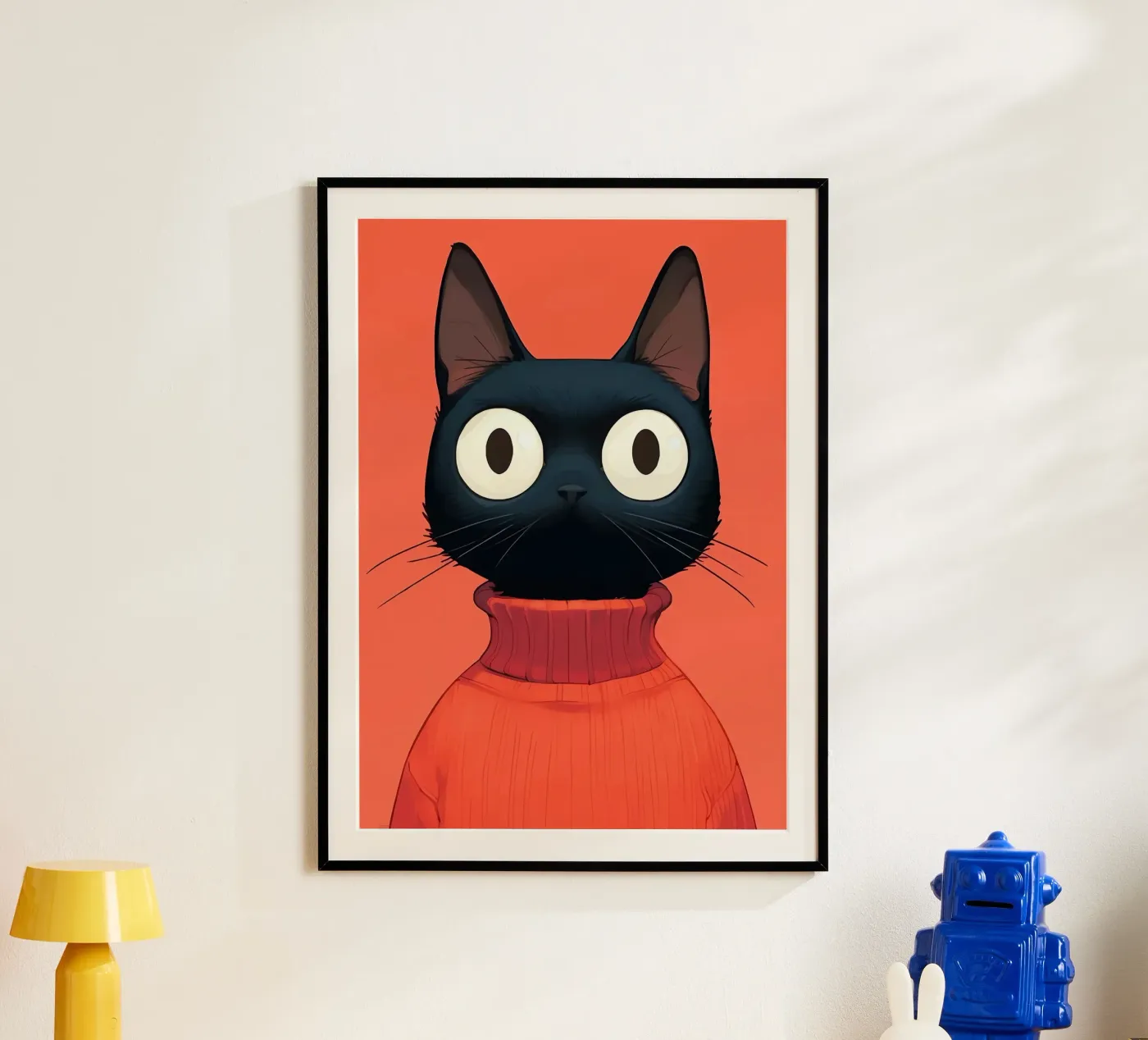 Gatto nero poster da Arjun