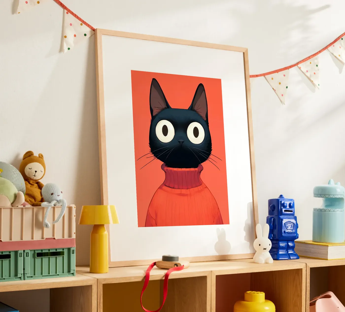Gatto nero poster da Arjun