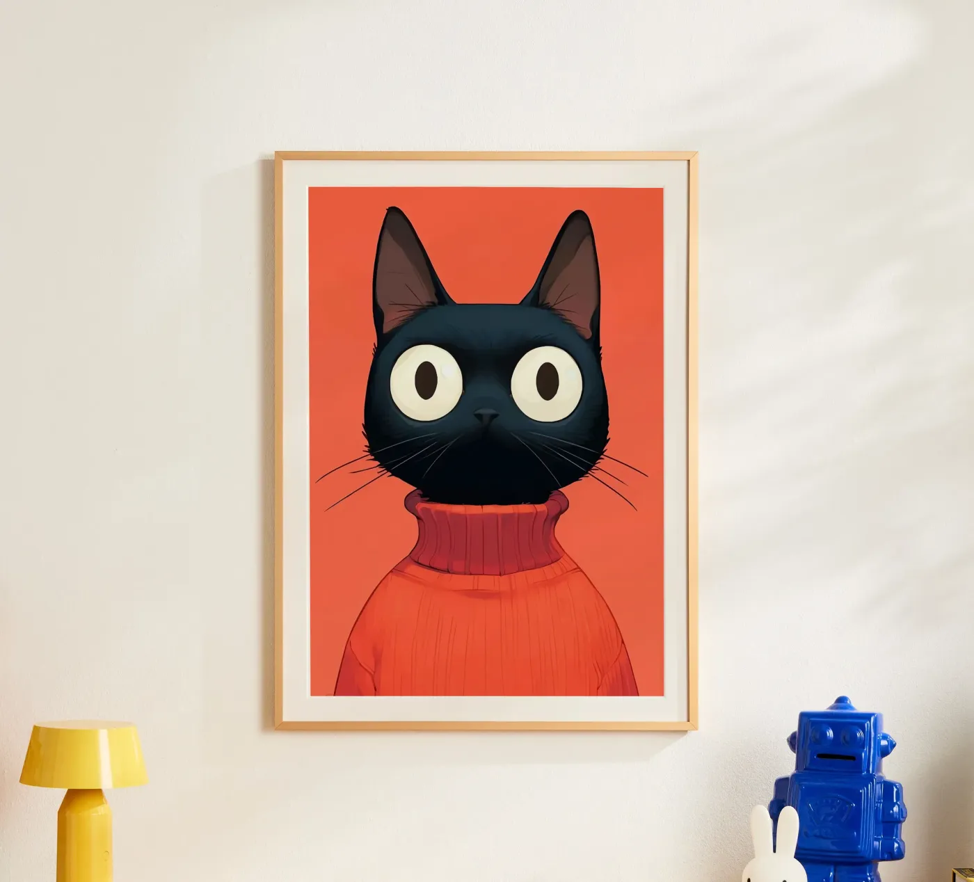 Gatto nero poster da Arjun