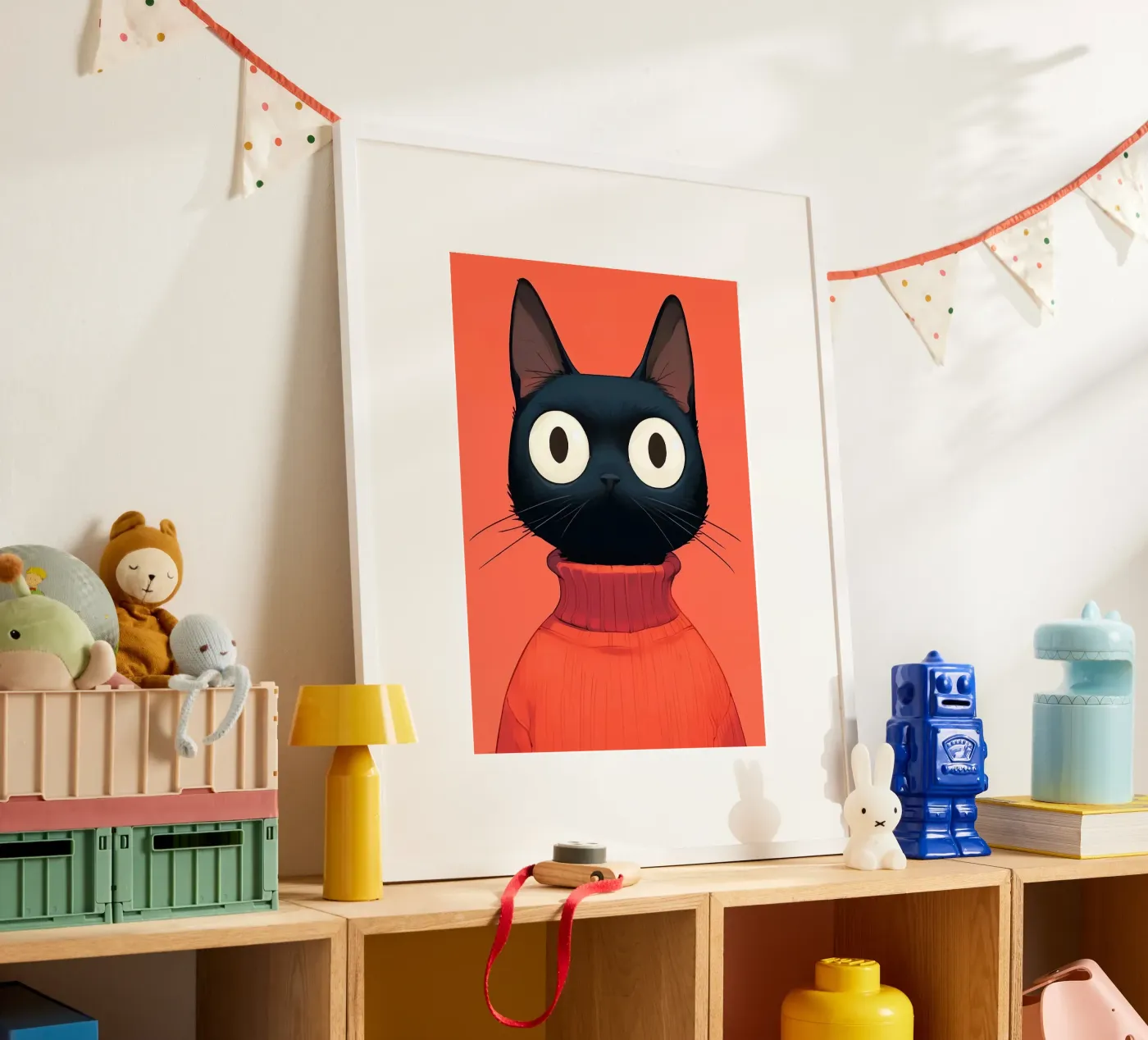 Gatto nero poster da Arjun