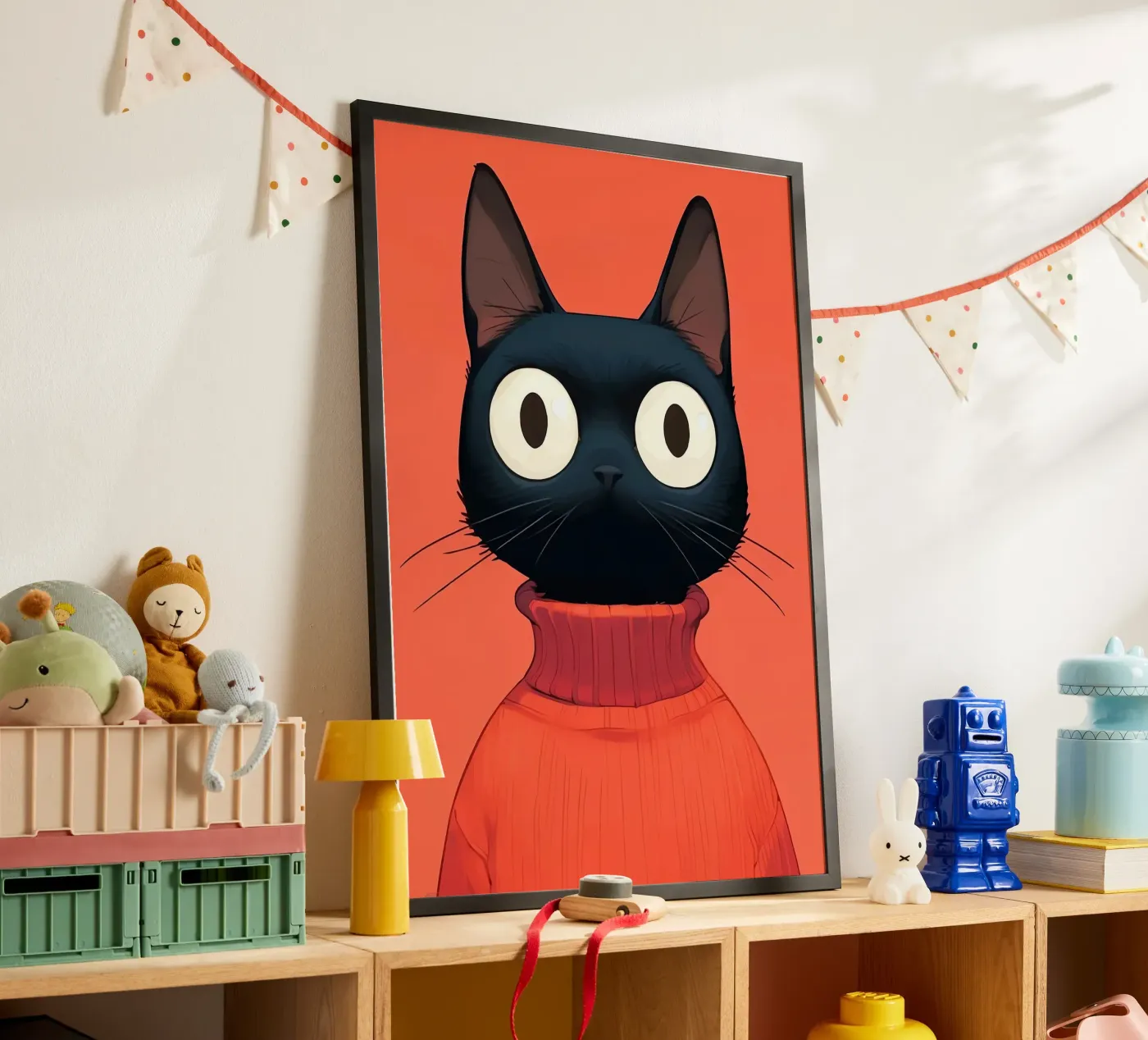 Gatto nero poster da Arjun