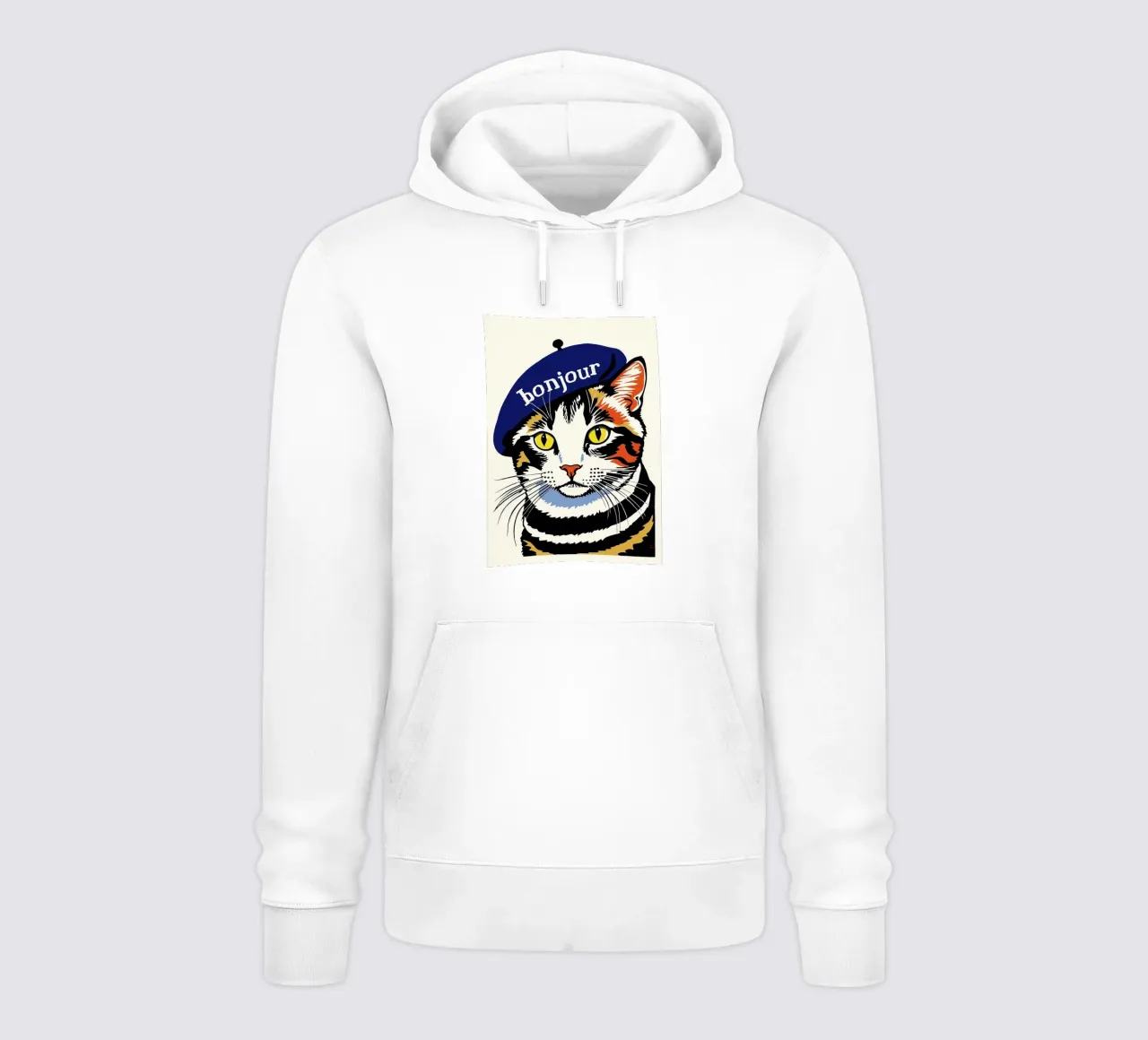 Ciao gatto felpa con cappuccio da Arjun