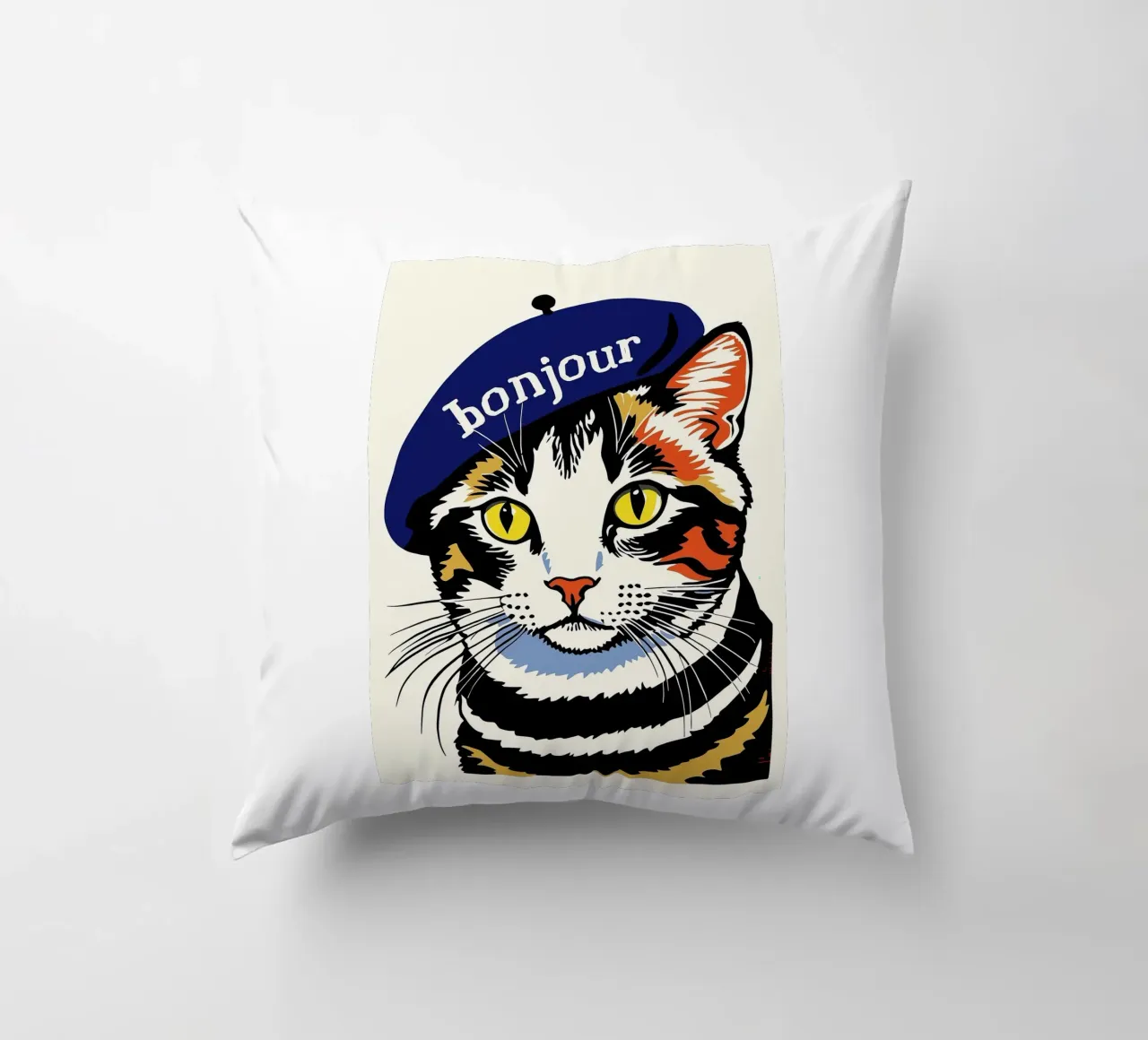 Ciao gatto cuscino da Arjun