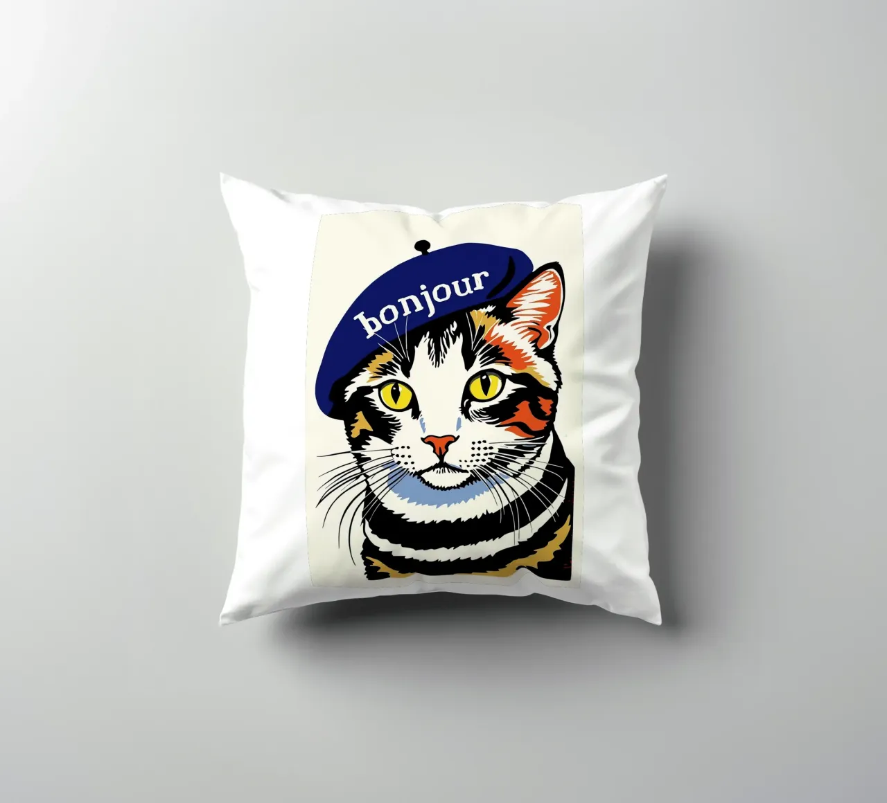 Ciao gatto cuscino da Arjun