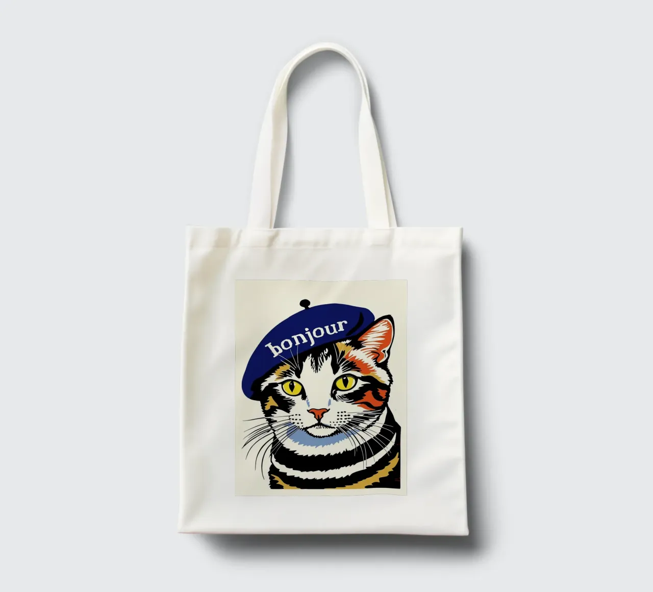 Ciao gatto borsa in juta da Arjun