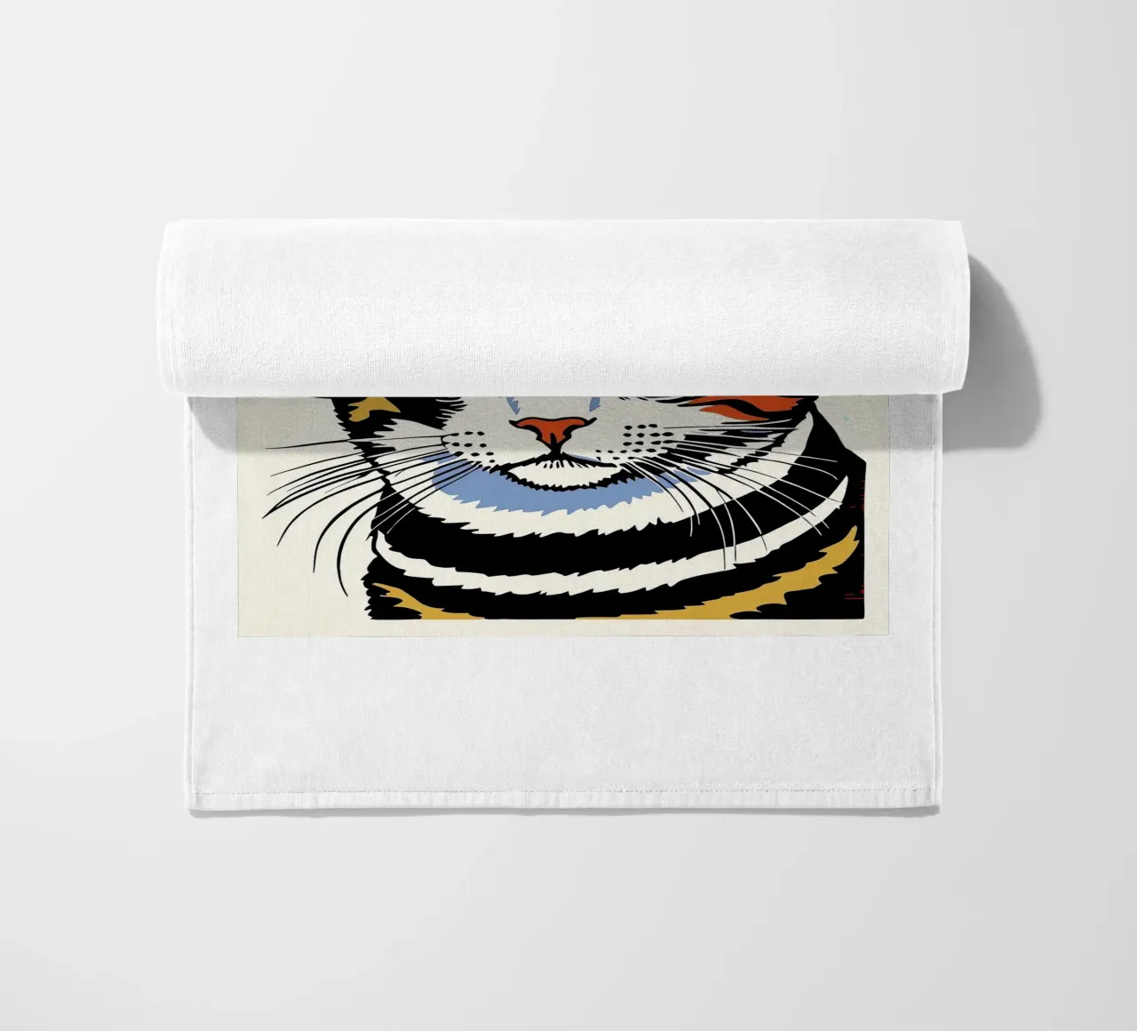 Ciao gatto telo mare da Arjun