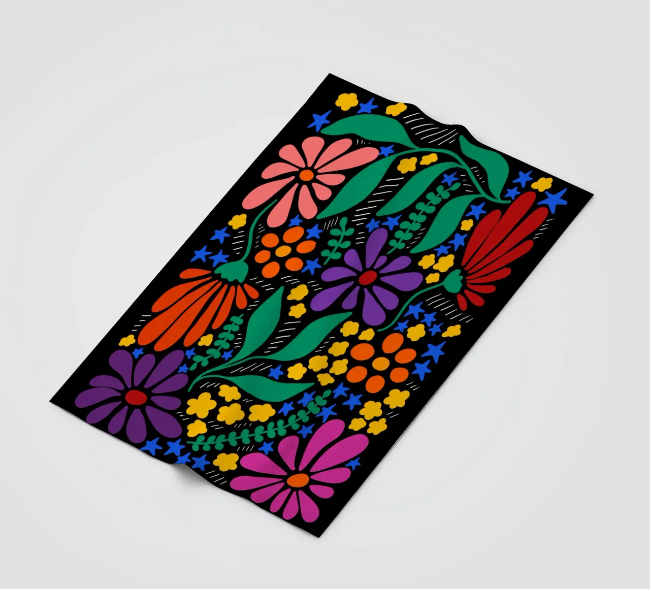 Dream today fleece blanket by TijanaArtStudio88