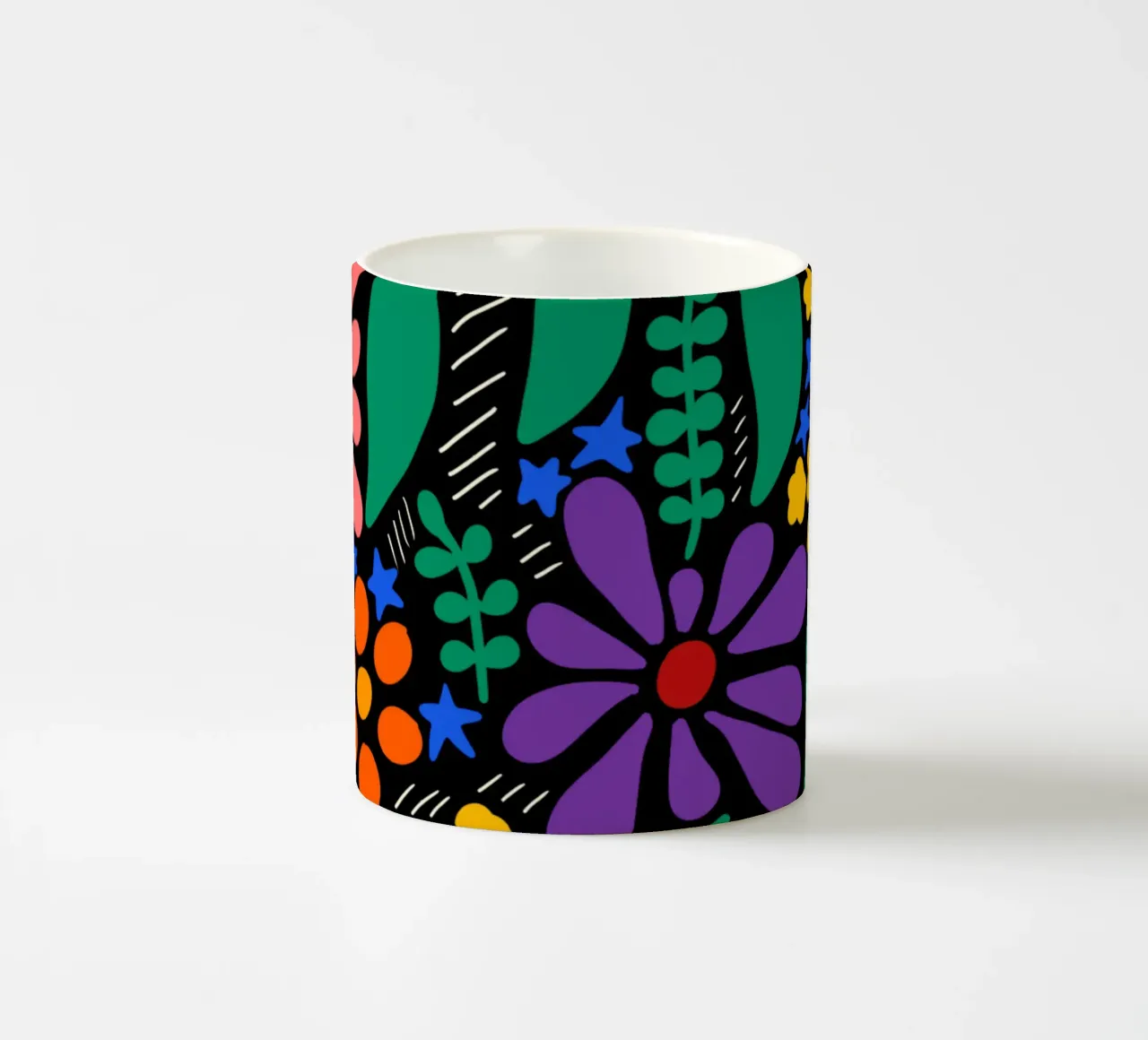 Dream today ceramic mug by TijanaArtStudio88