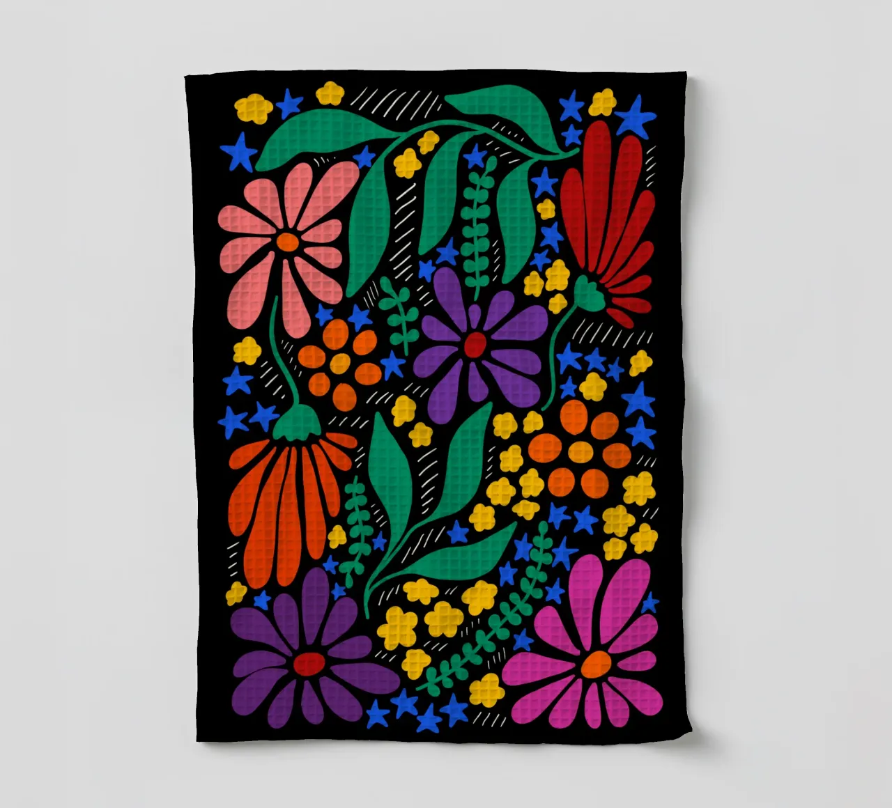 Dream today tea towel by TijanaArtStudio88