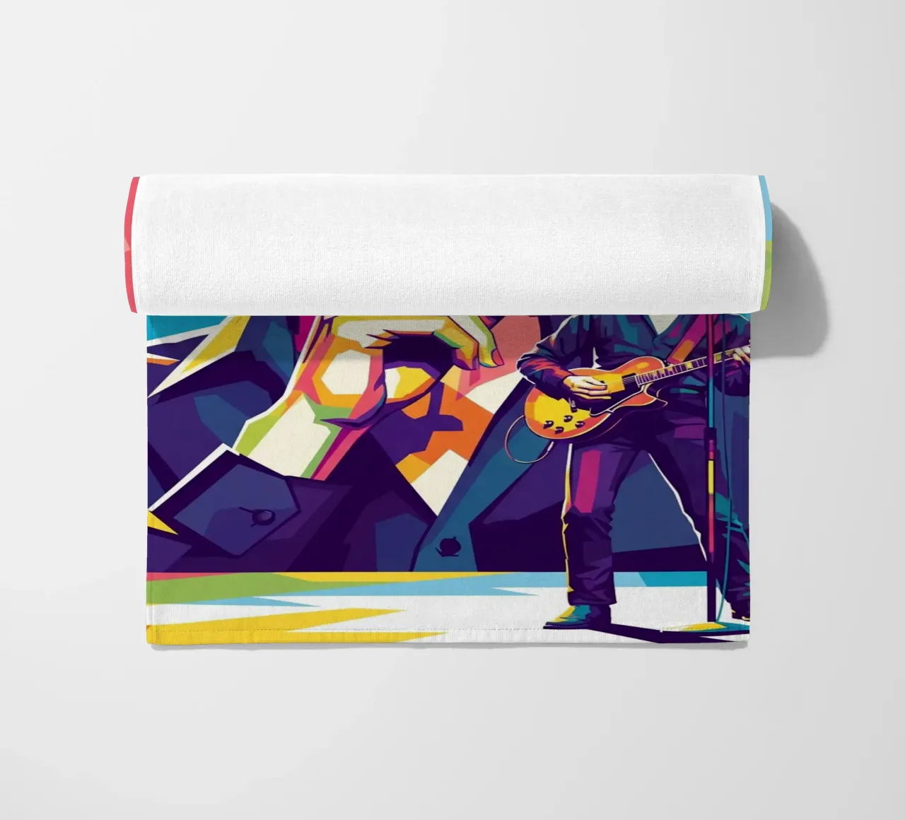 David Bowie - WPAP art style (1) telo mare da Hantamrata