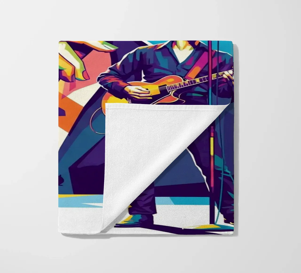 David Bowie - WPAP art style (1) telo mare da Hantamrata