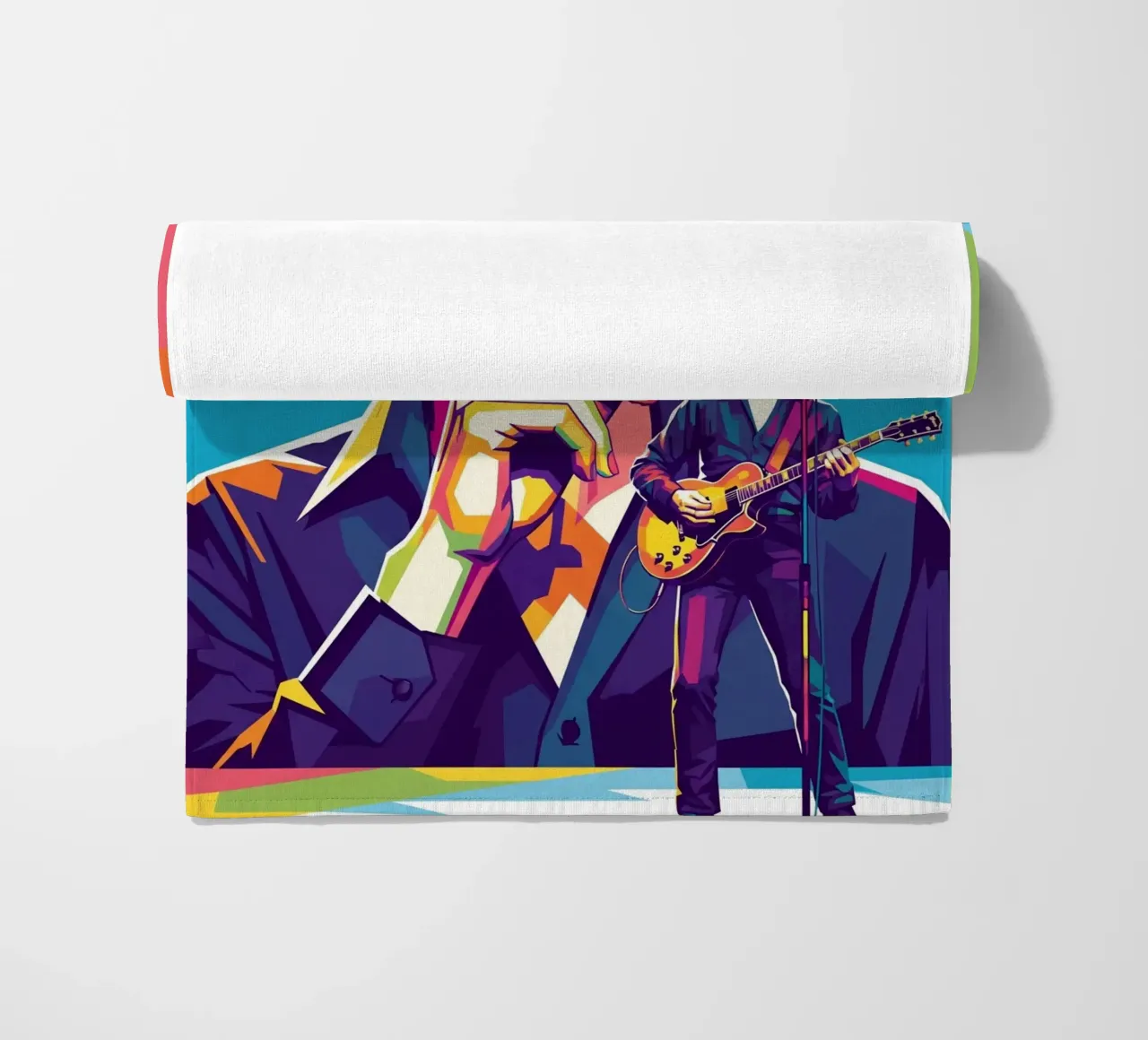 David Bowie - WPAP art style (1) telo mare da Hantamrata