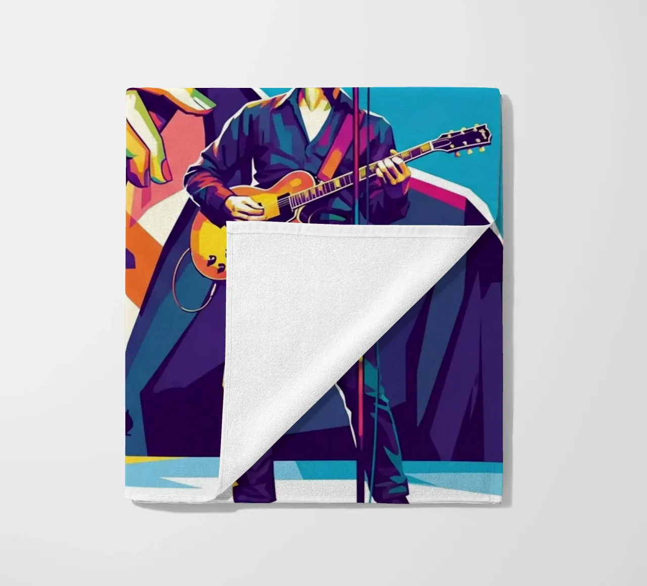 David Bowie - WPAP art style (1) telo mare da Hantamrata