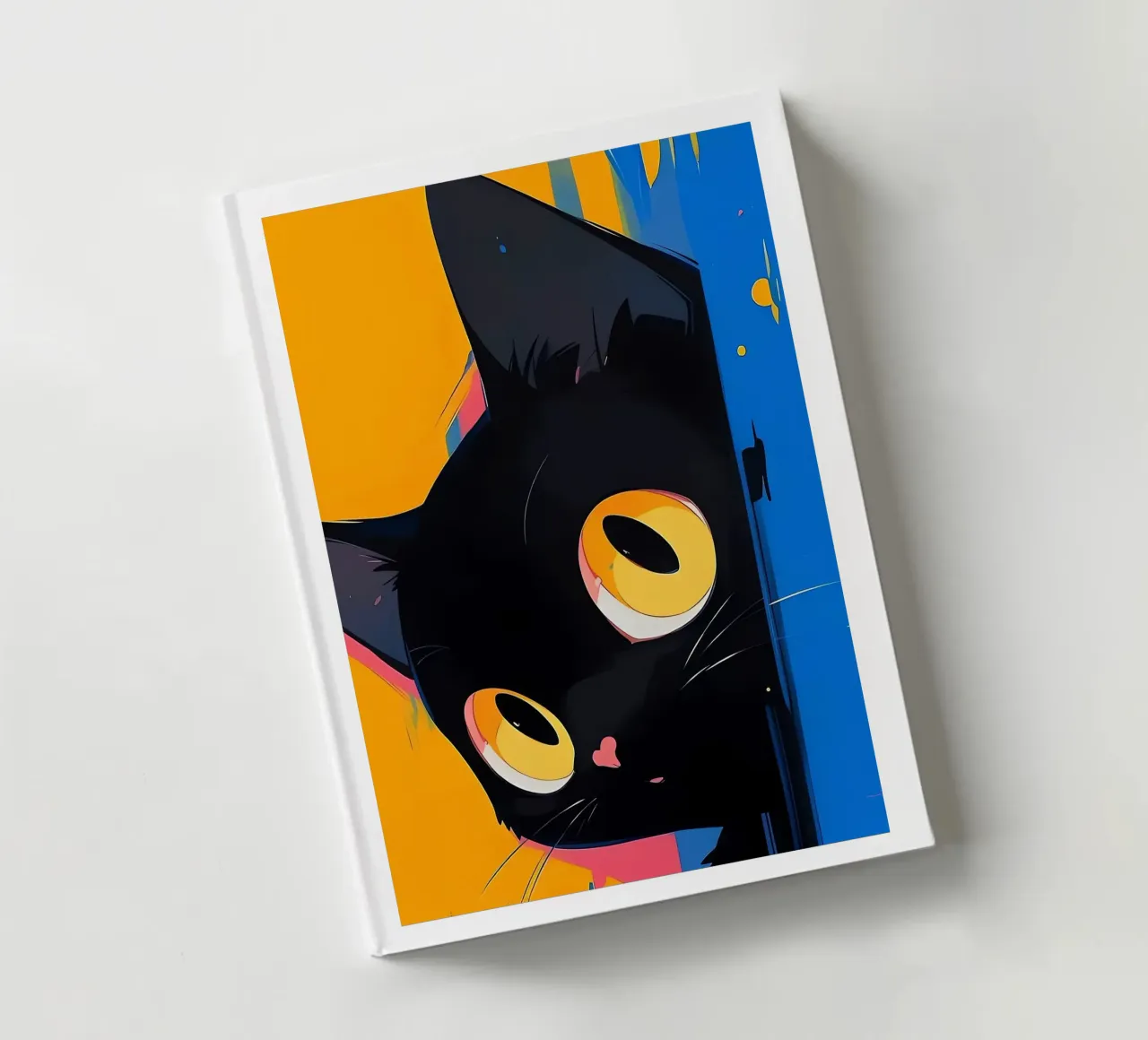 Cut Cat notebook by Arjun