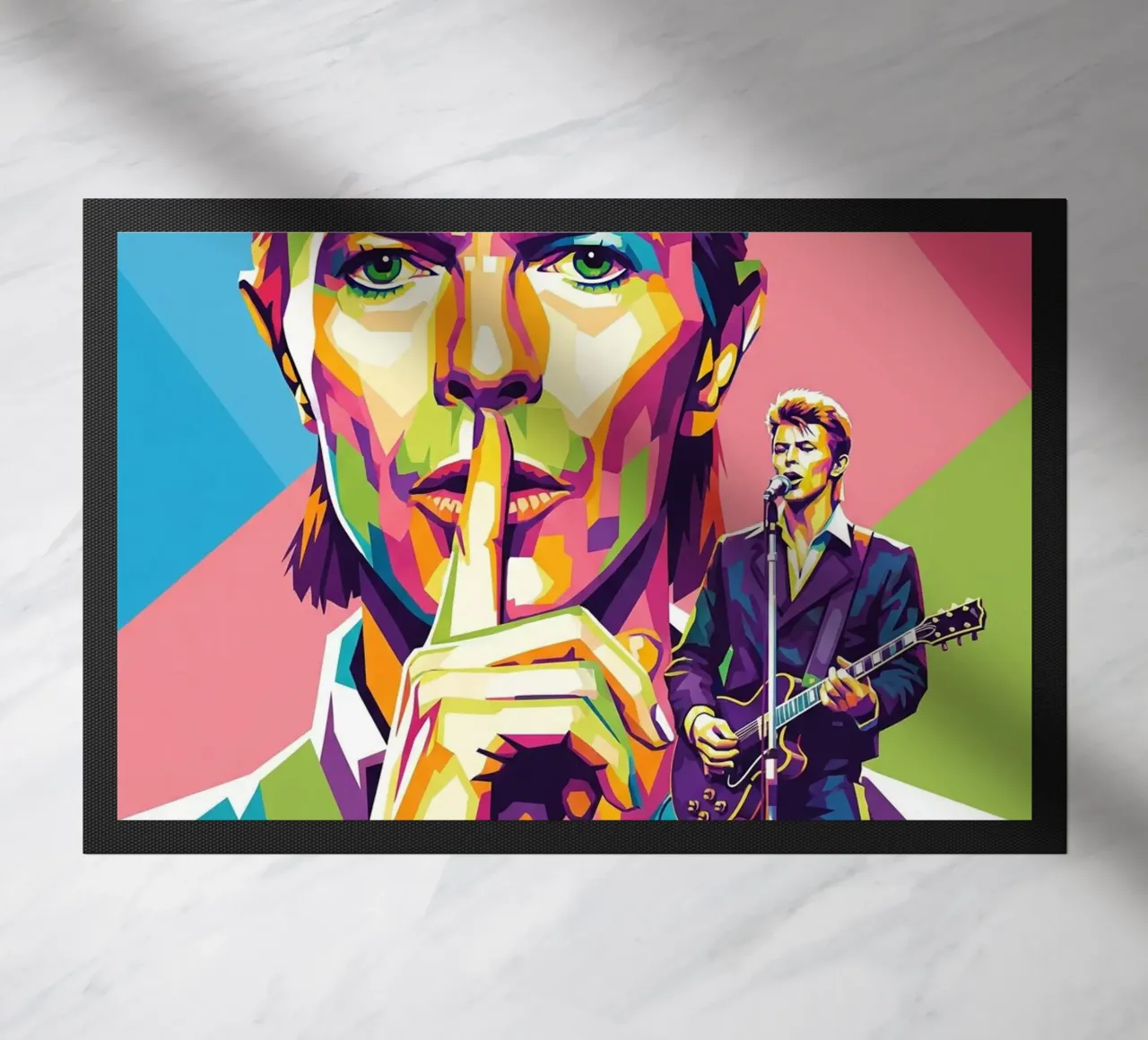 David Bowie - WPAP art style (2) zerbino da Hantamrata