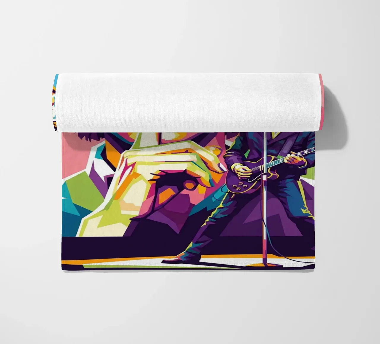 David Bowie - WPAP art style (2) telo mare da Hantamrata