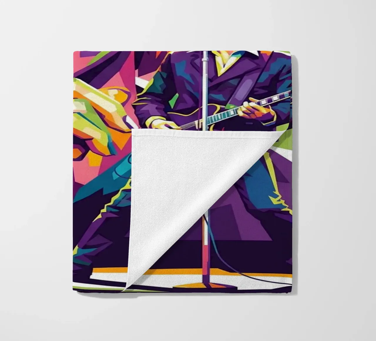 David Bowie - WPAP art style (2) telo mare da Hantamrata