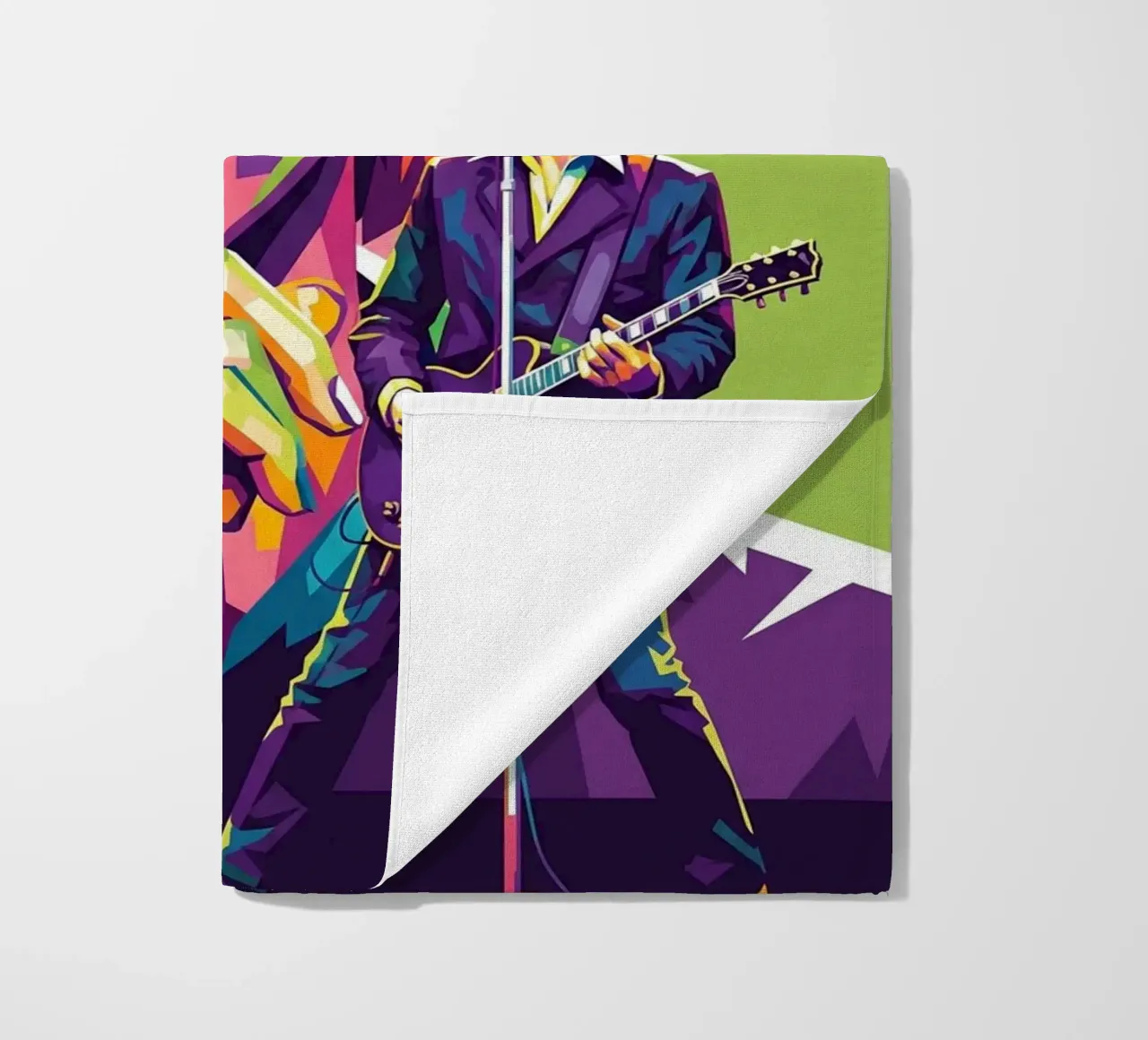 David Bowie - WPAP art style (2) telo mare da Hantamrata