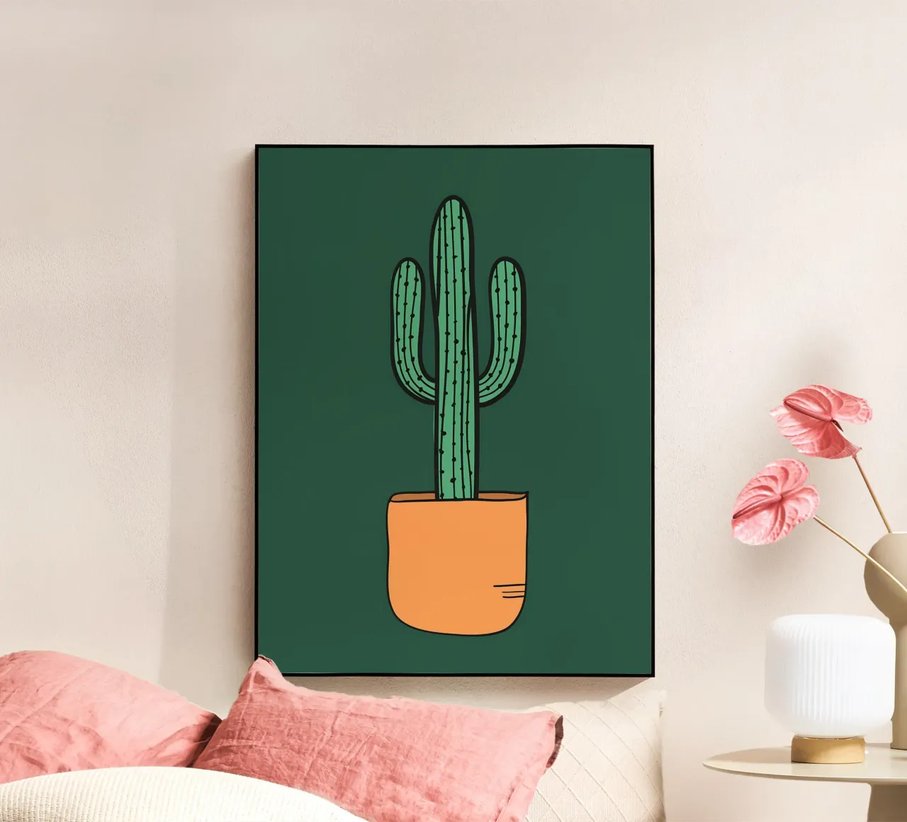 Cactus verde plexiglass da Jose