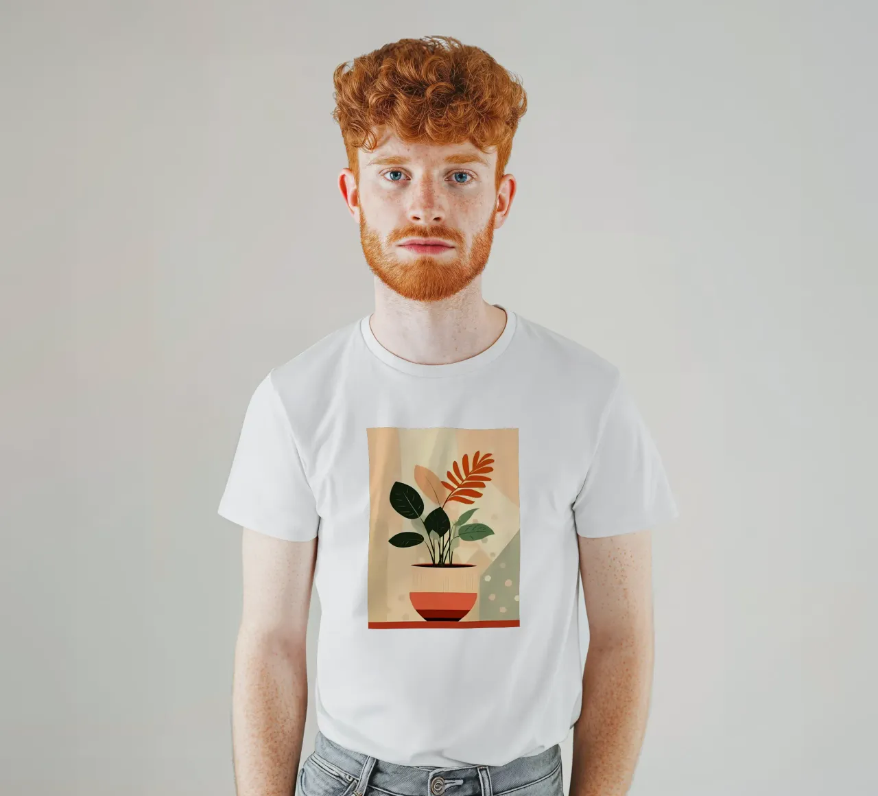 Foglie colorate t-shirt da Jose