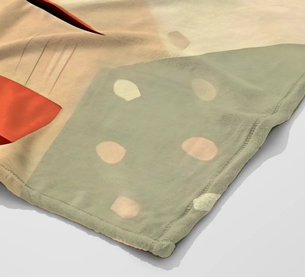Foglie colorate coperta in pile da Jose