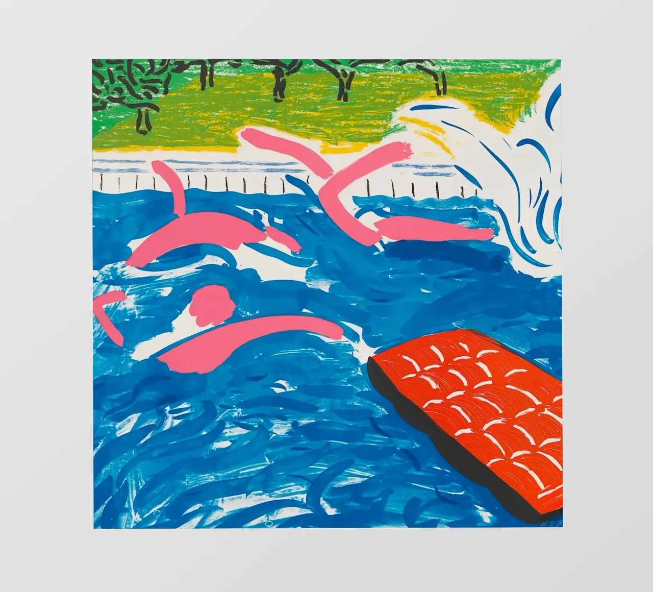 david hockney 40 telo in pvc da LuppiLappi