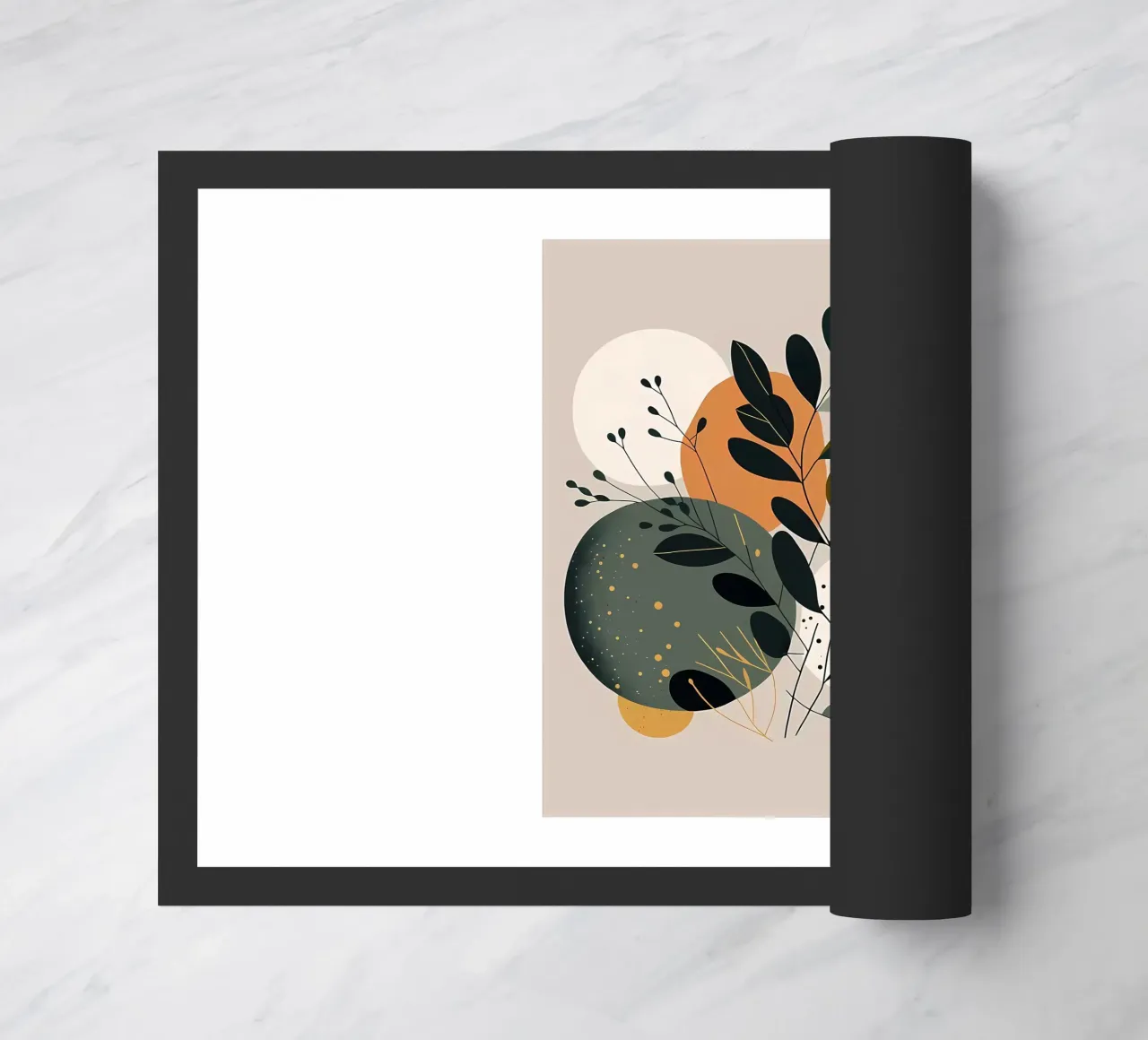 Botanical Art doormat by Jose