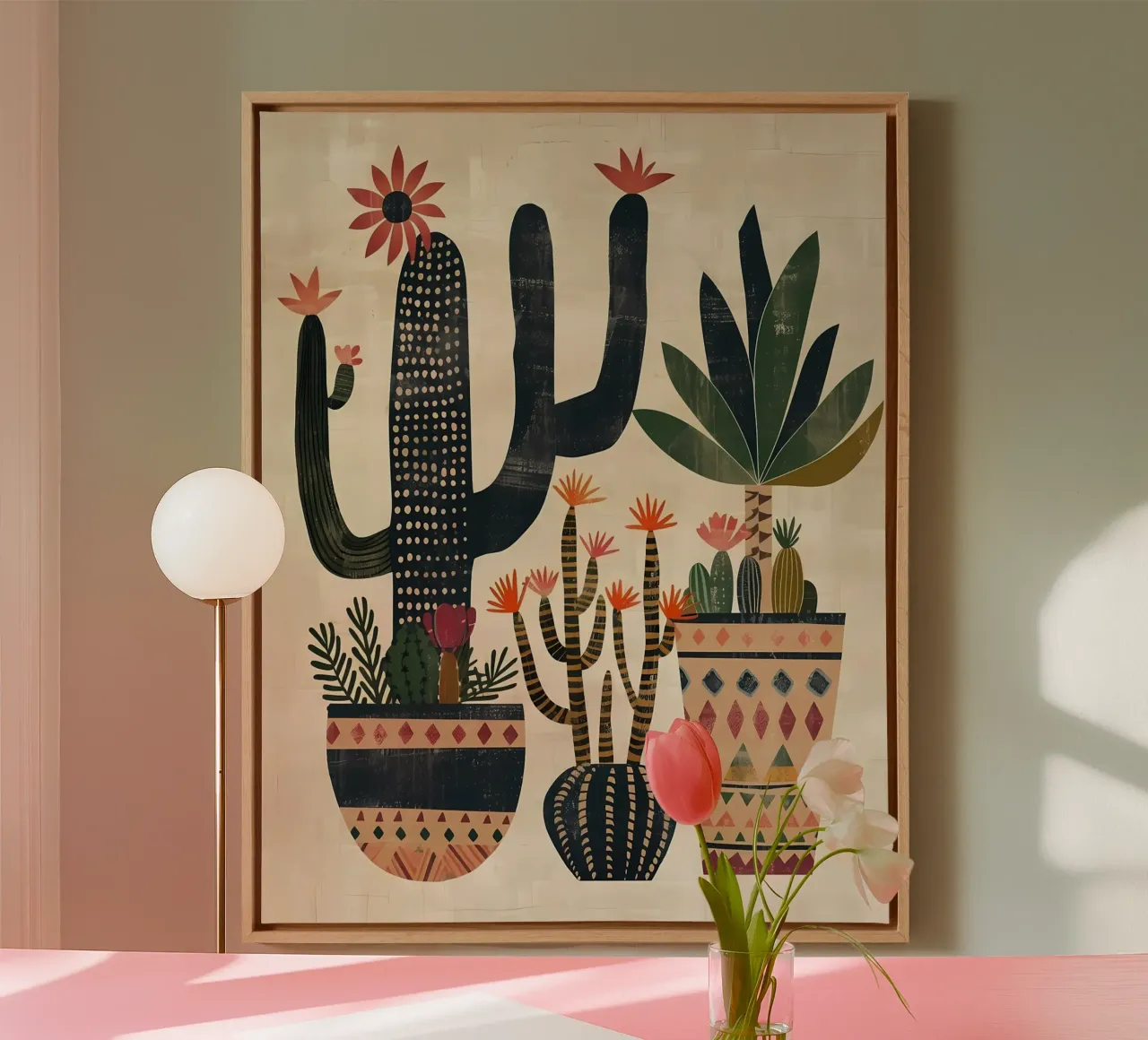 Arte botanica tela con Cornice a cassetta da Jose
