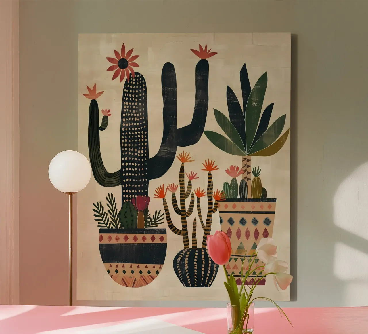 Arte botanica tela con Cornice a cassetta da Jose