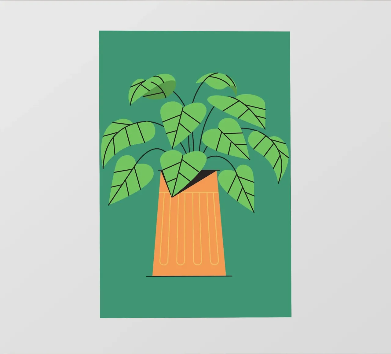 Botanical pvc cover by Jose