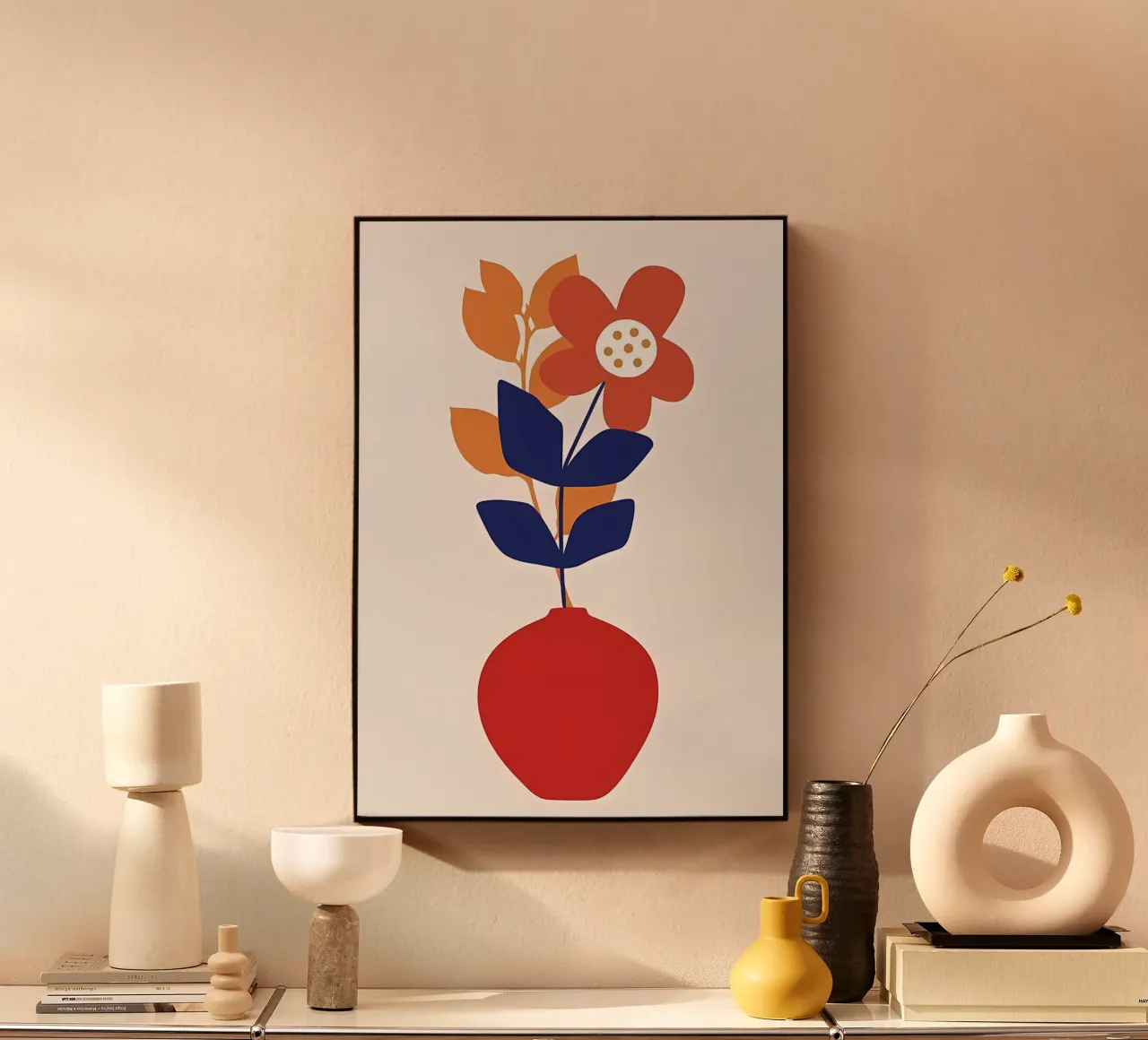 Flowers Art acrylic glass by Jose