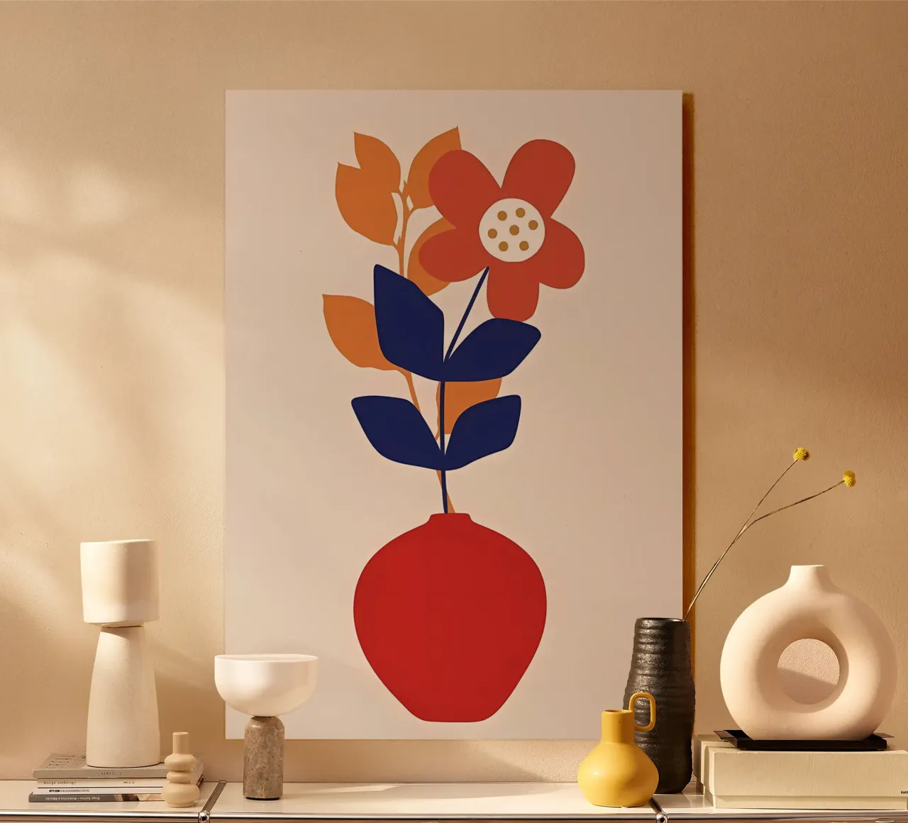 Flowers Art acrylic glass by Jose