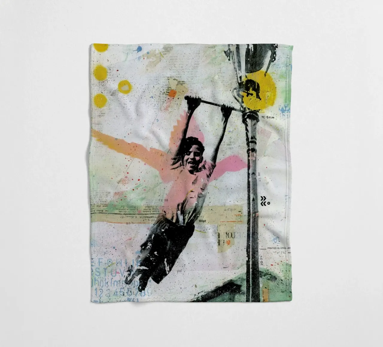 Kies fleecedeken van Tameo