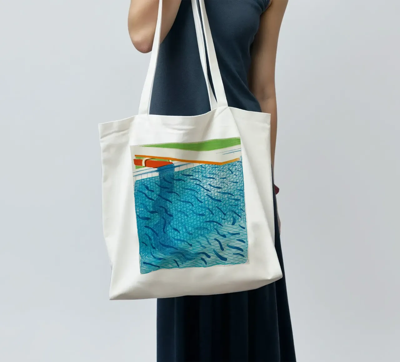 david hockney 55 borsa in juta da LuppiLappi