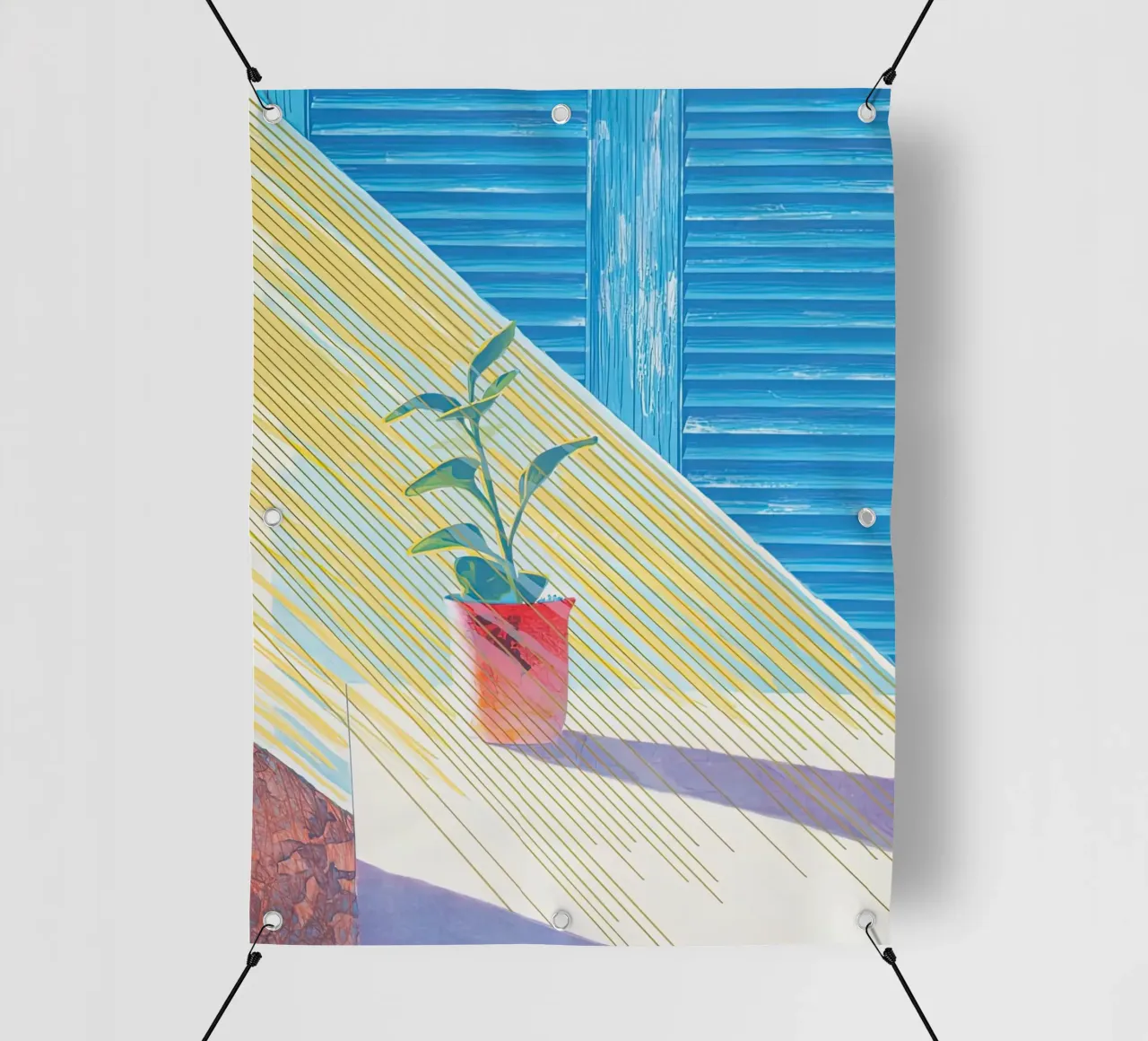 david hockney 56 telo in pvc da LuppiLappi
