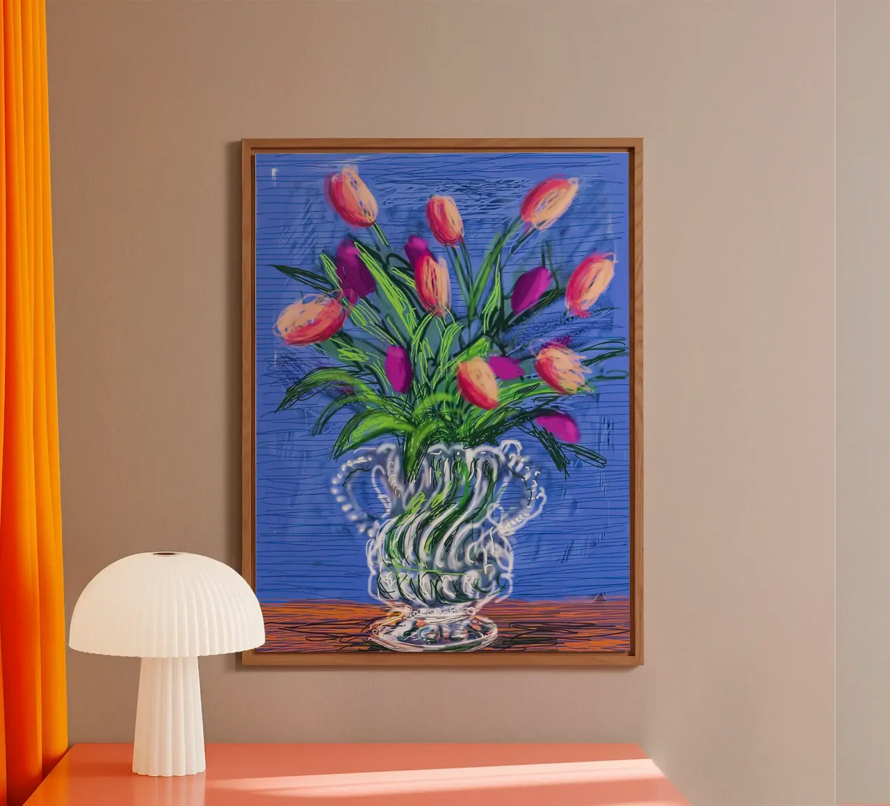 david hockney 57 alluminio dibond da LuppiLappi