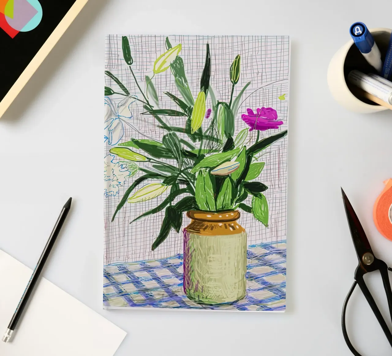 david hockney 58 notebook by LuppiLappi