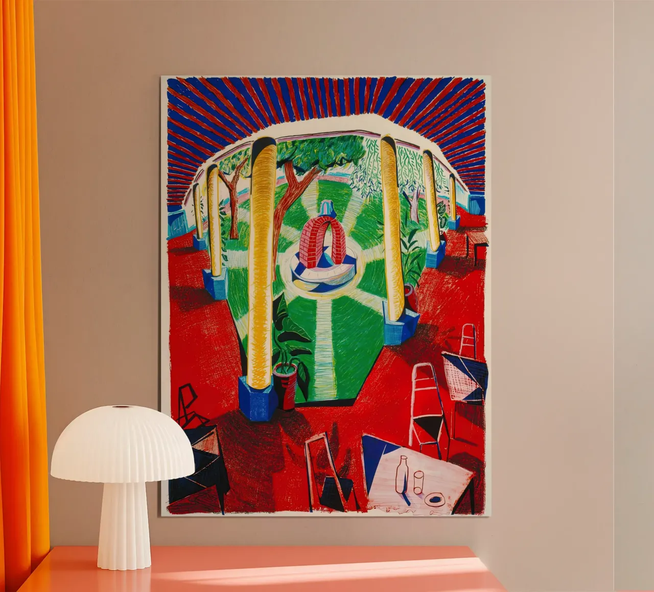 david hockney 59 poster da LuppiLappi