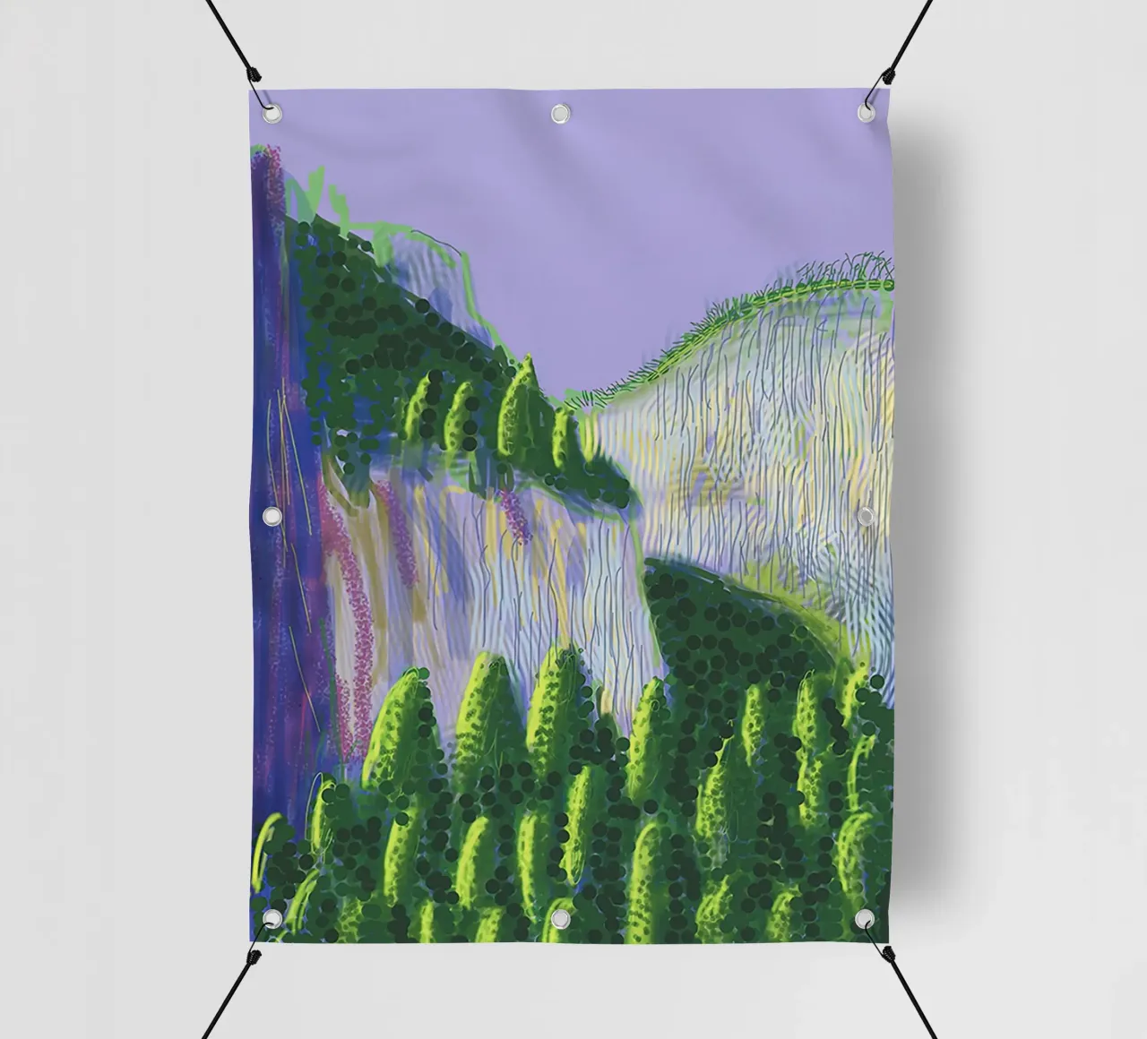 david hockney 60 telo in pvc da LuppiLappi