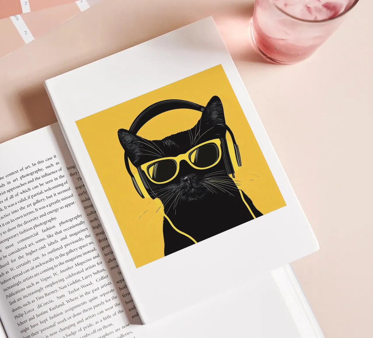 Cool cat vibes notebook by Kaden