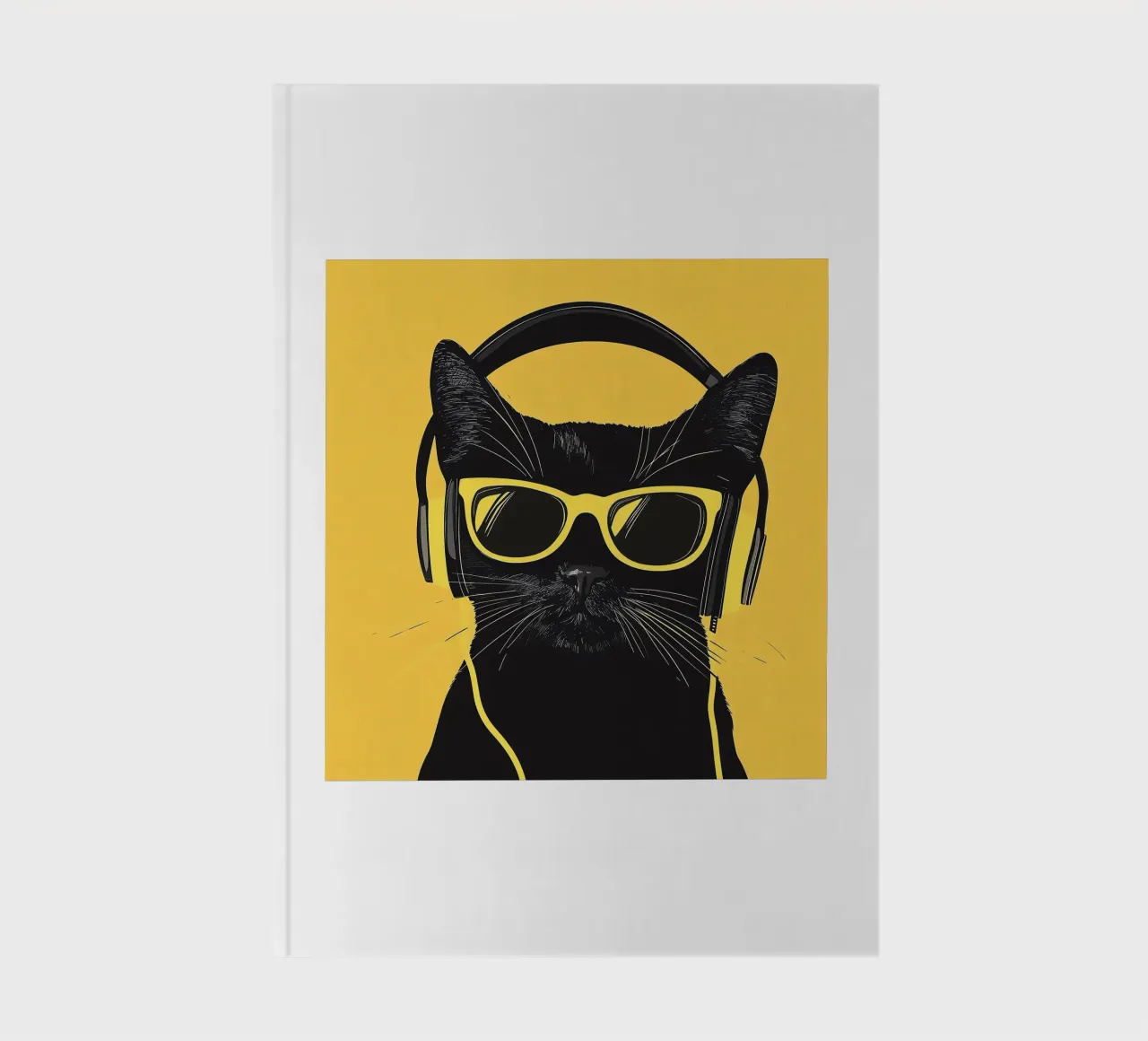 Cool cat vibes notebook by Kaden