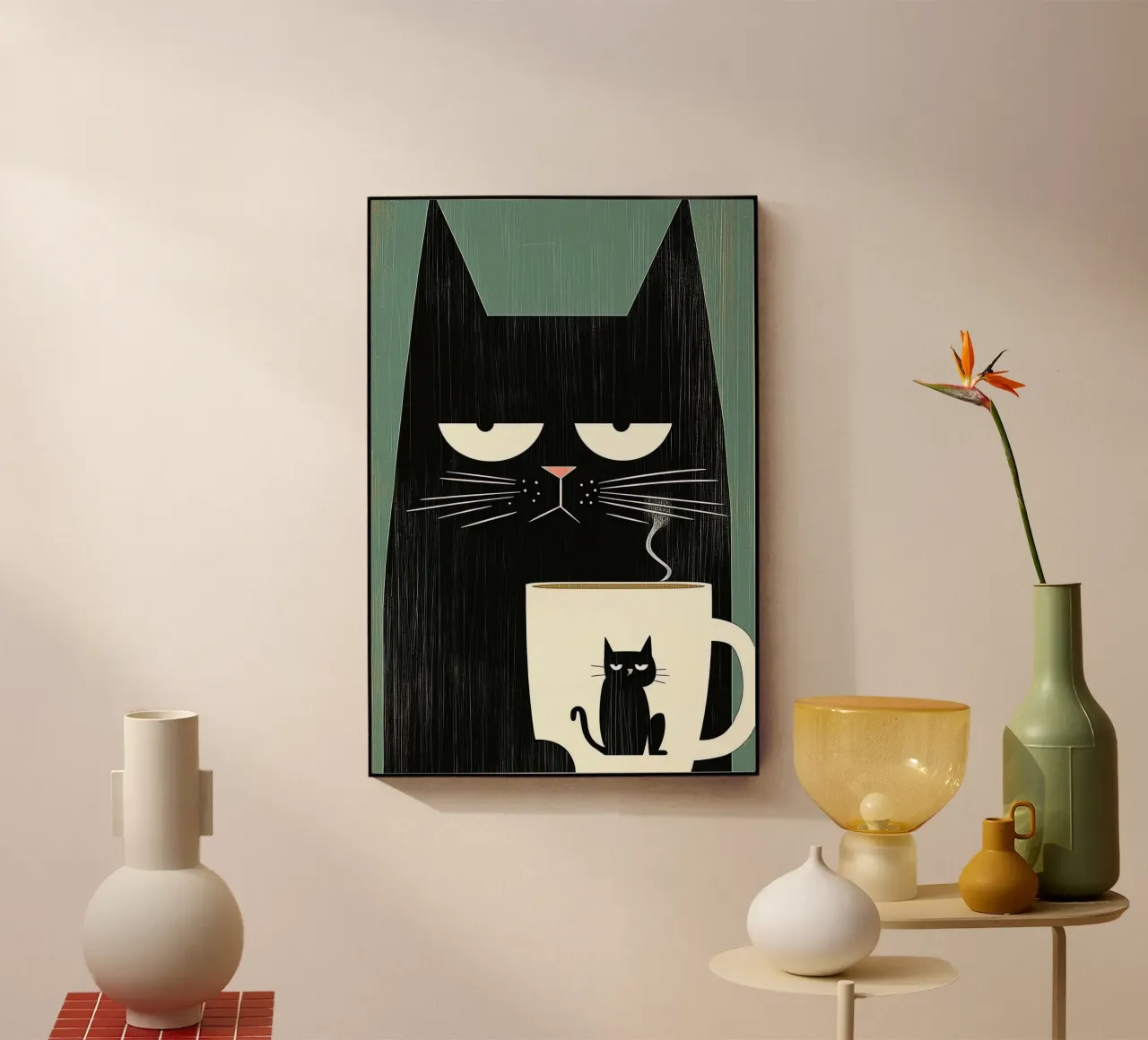 Caffè Black Cat plexiglass da Kaden