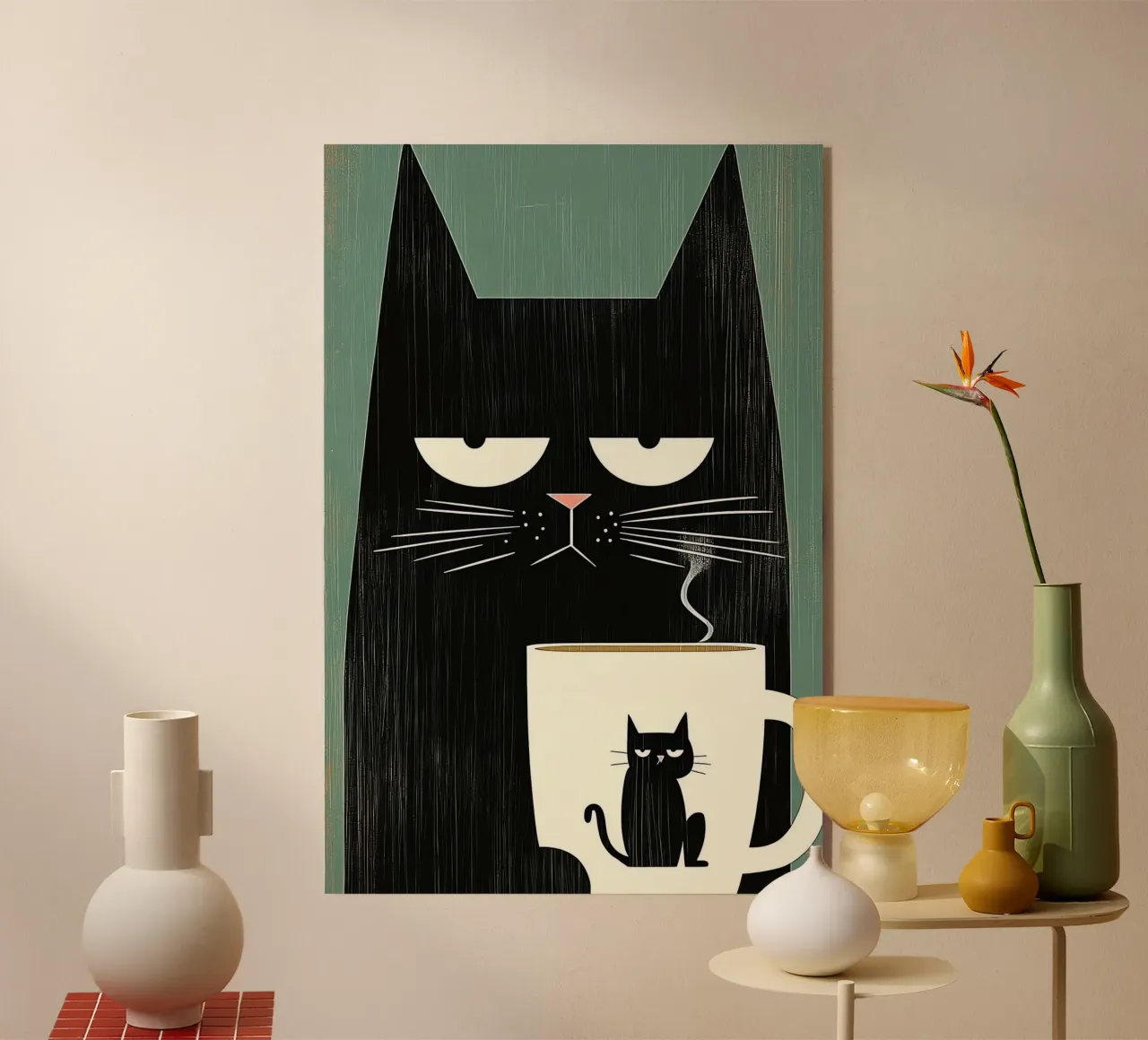 Caffè Black Cat plexiglass da Kaden