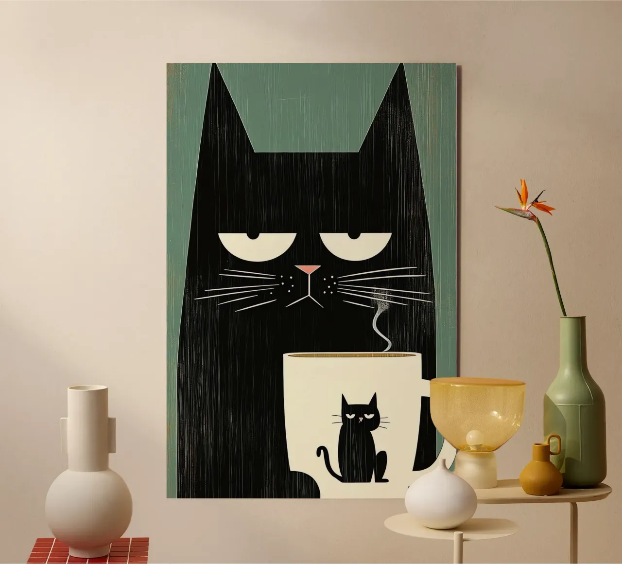 Caffè Black Cat pannello forex da Kaden