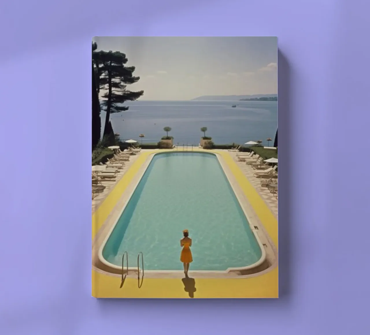 Piscina retrò di Cannes diario da Longoria Studio