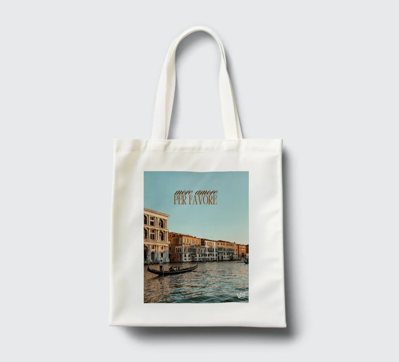 visual voice - more amore borsa in juta da studio.limadezign