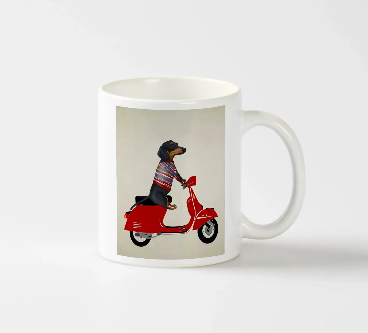 Funny Dog tazza in ceramica da Brayan